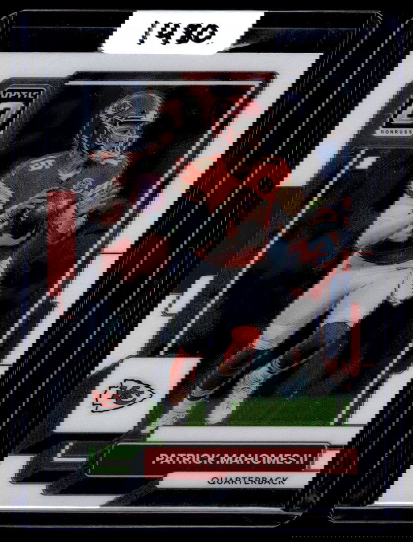 2022 Patrick Mahomes II Panini Donruss Optic (1 of 2)