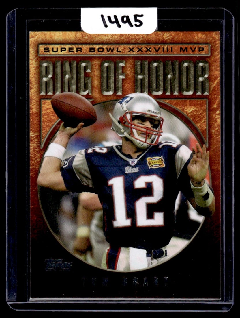 2004 Tom Brady Topps Ring of Honor (1 of 2)