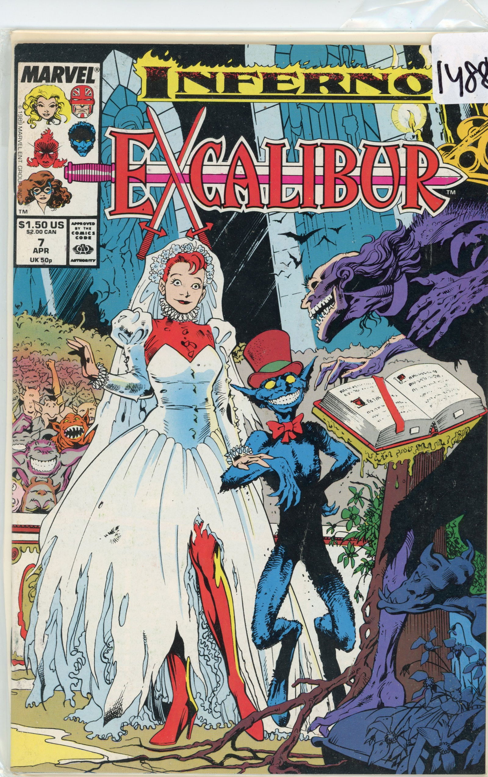 1988 Marvel EXCalibur Issue 7 (1 of 1)