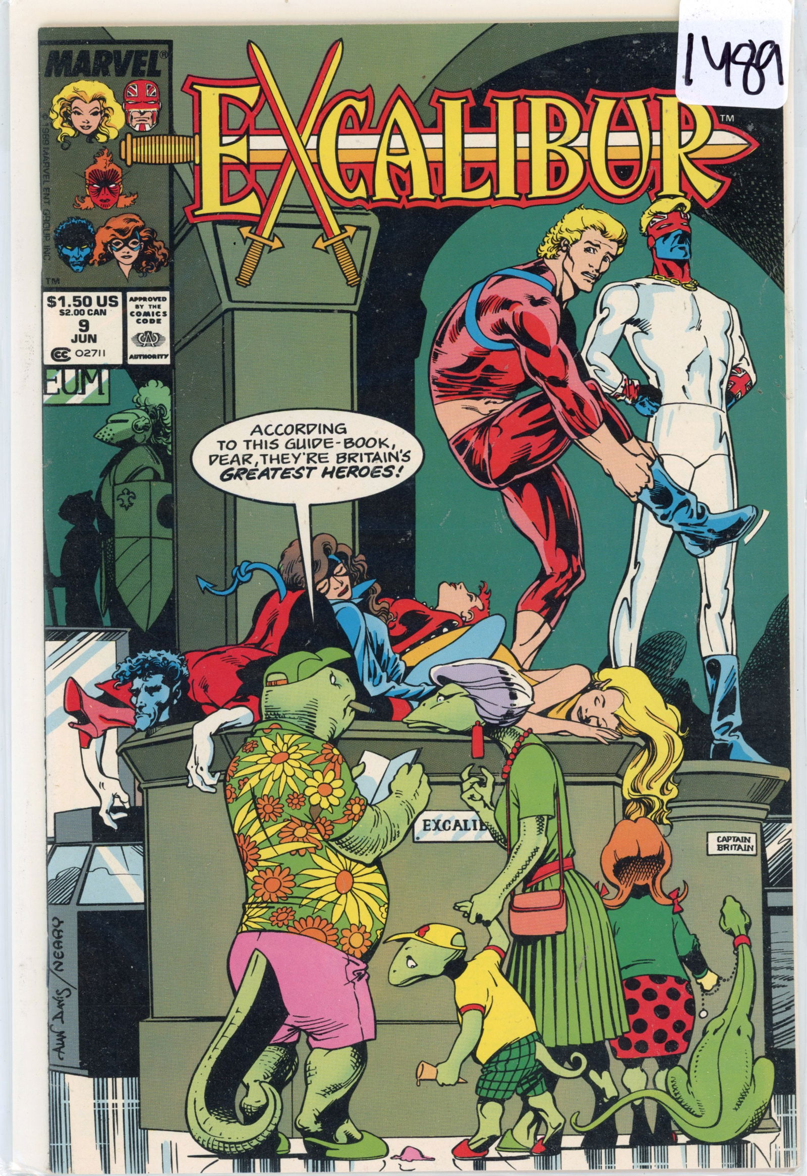 1989 Marvel EXCalibur Issue 9 (1 of 1)