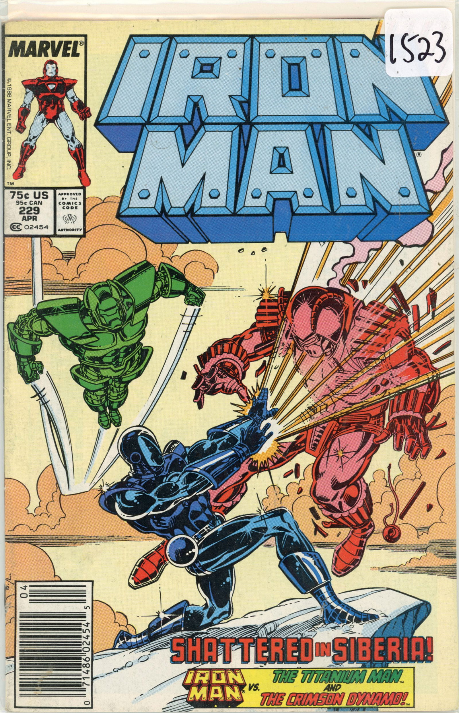 1988 Marvel Ironman Issue 229 (1 of 1)