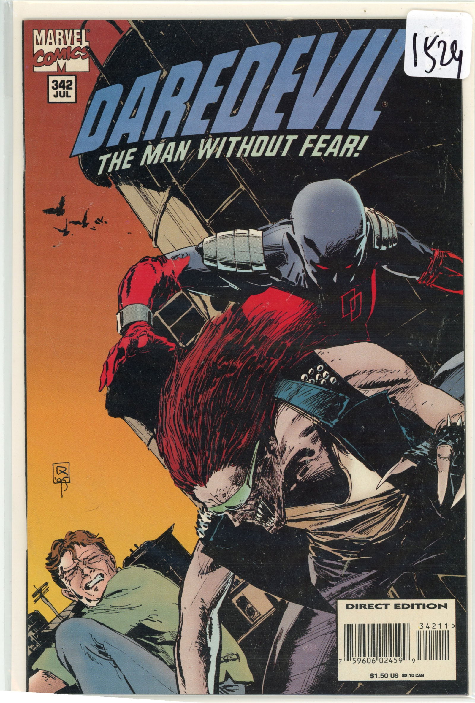 1995 Marvel Daredevil Issue 342 (1 of 1)
