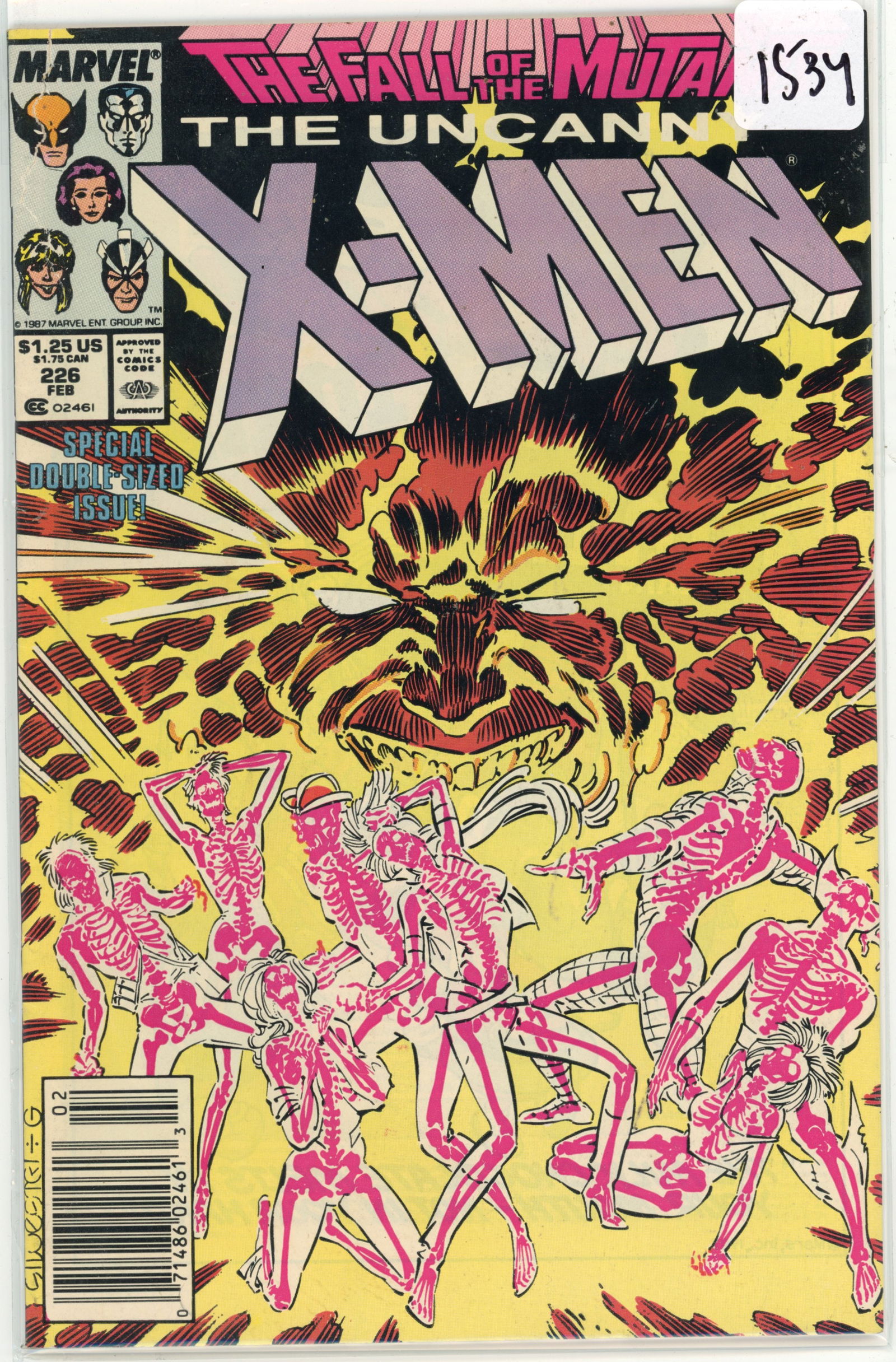 1987 Marvel X-Men Issue 226 (1 of 1)