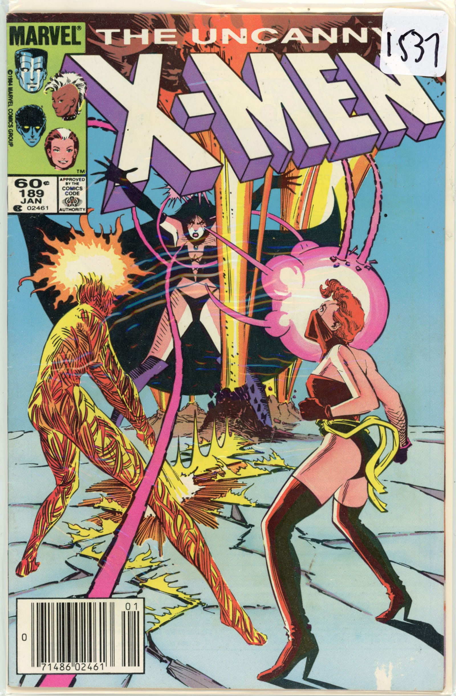 1984 Marvel X-Men Issue 189 (1 of 1)