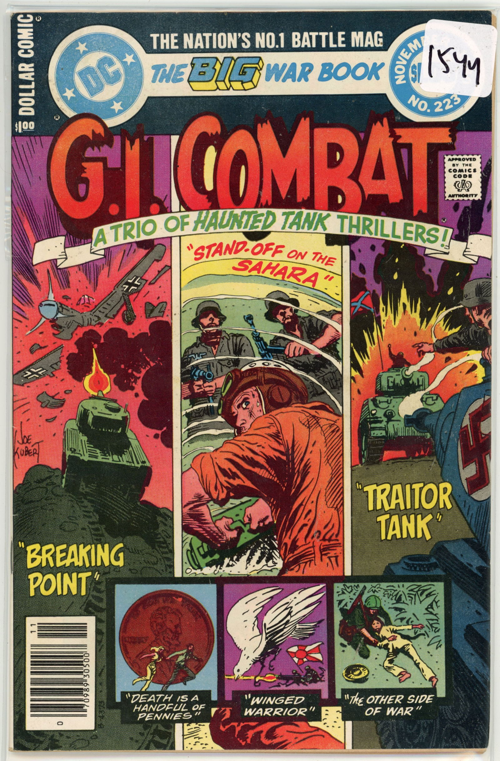 1980 GI Combat Issue 223 (1 of 1)