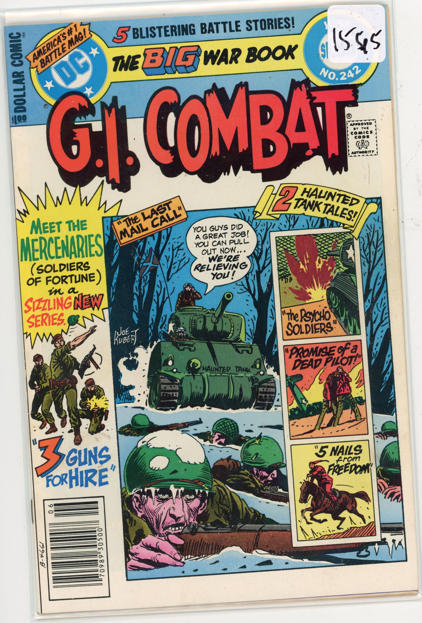 1981 GI Combat Issue 242 (1 of 1)