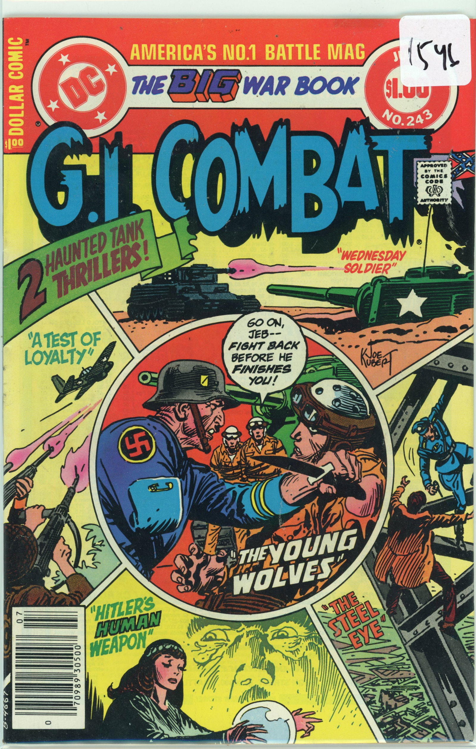 1981 GI Combat Issue 243 (1 of 1)