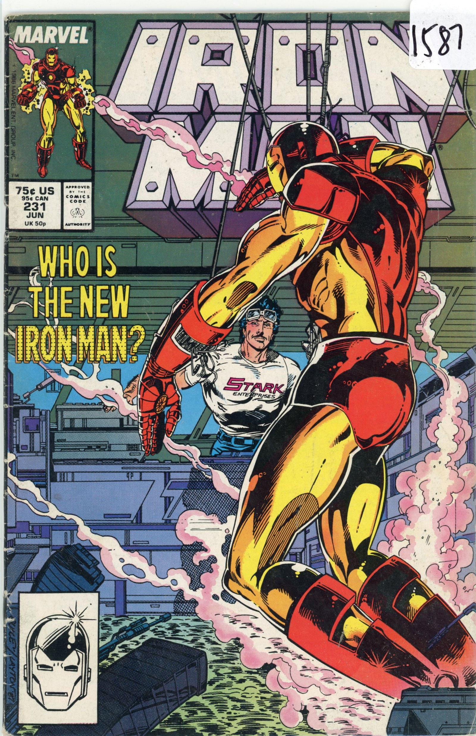 1986 Marvel Iron Man Issue 231 (1 of 1)