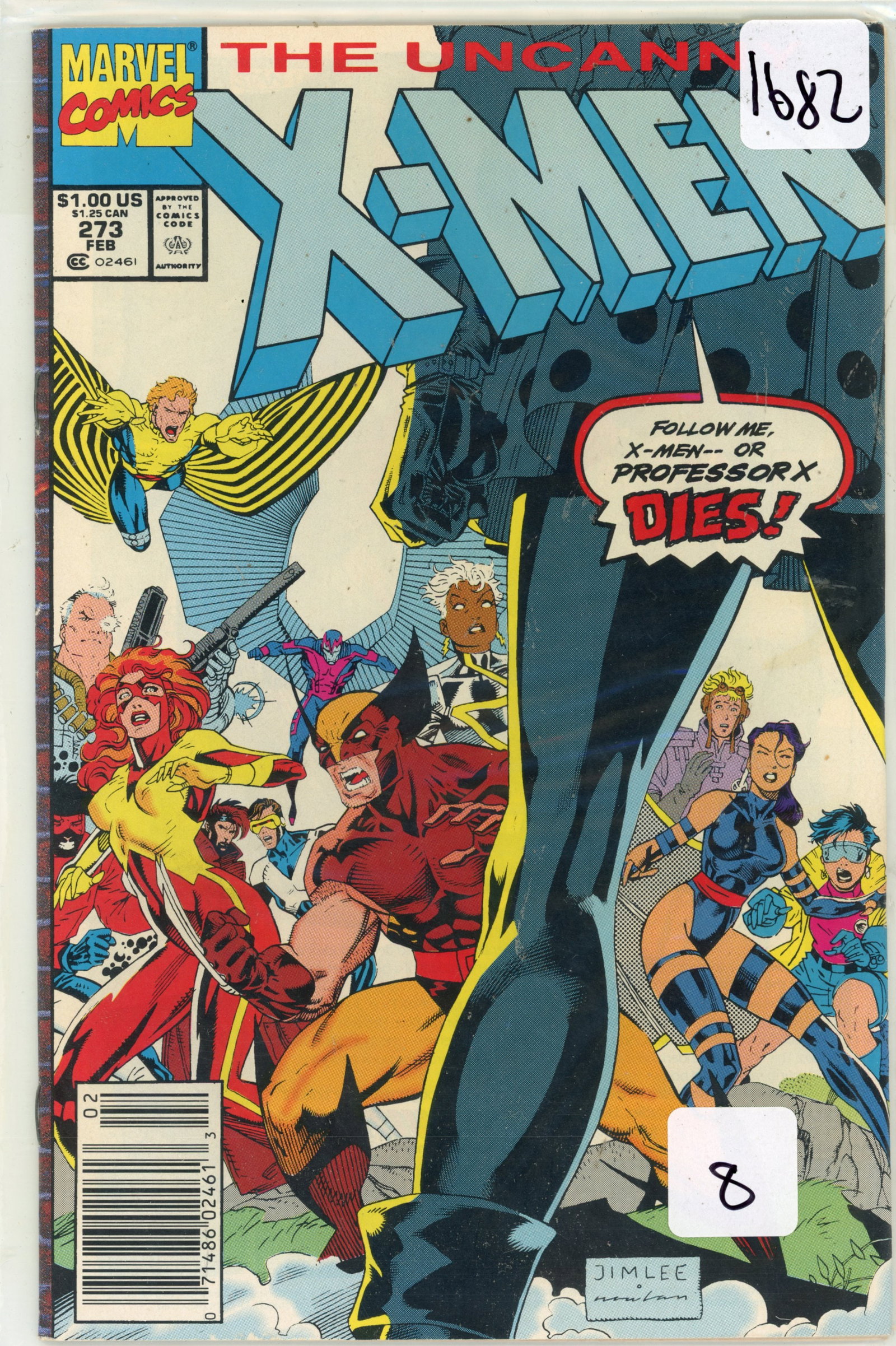 1990 Marvel X-Men Issue 273 (1 of 1)