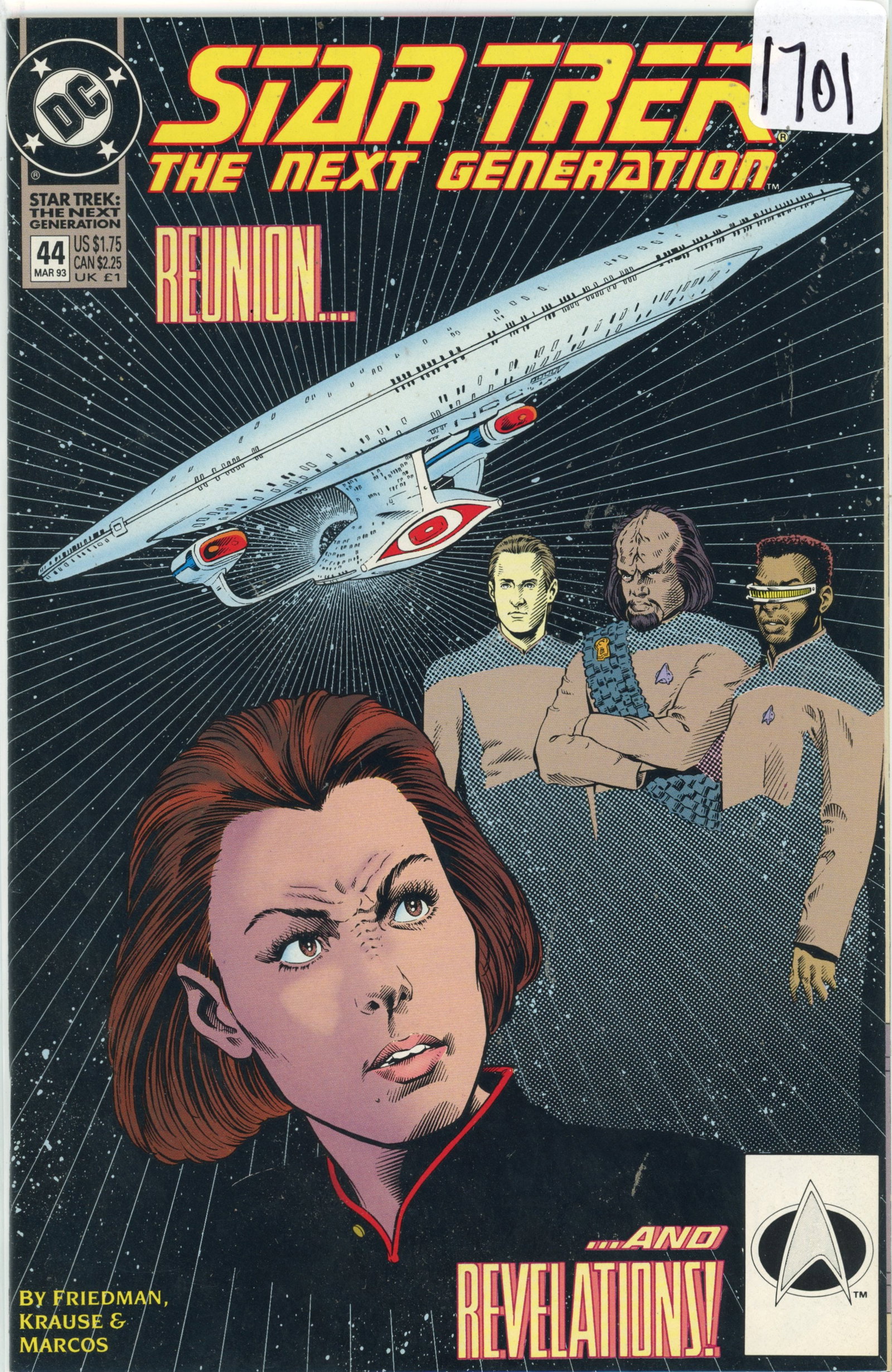 1993 Star Trek Issue 44 (1 of 1)