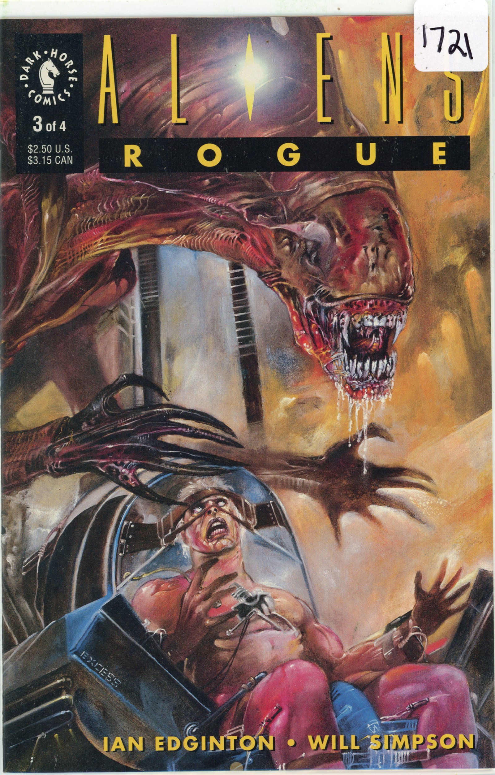 1993 Dark Horse Aliens Issue 3 (1 of 1)