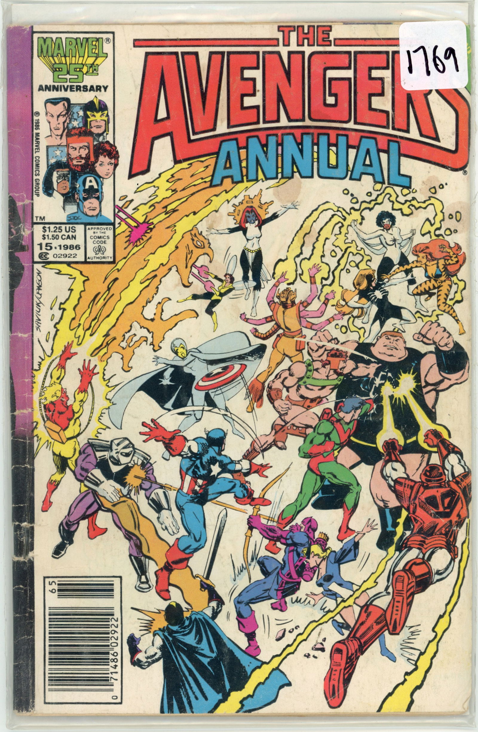 1986 Marvel Avengers Issue 15 (1 of 1)