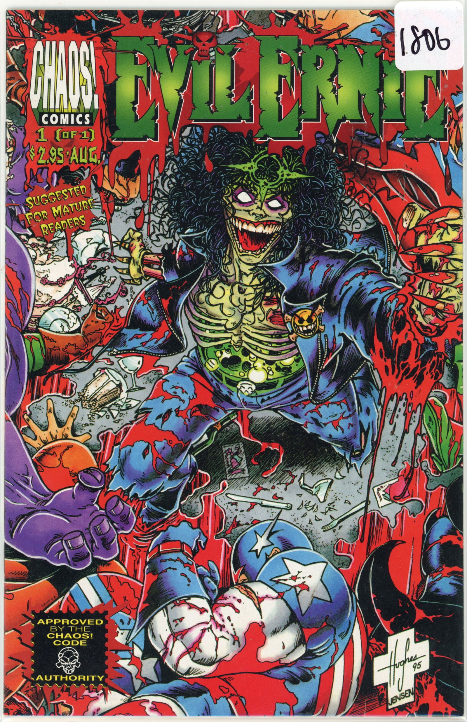 1995 Marvel Evil Ernie Issue 1 (1 of 1)