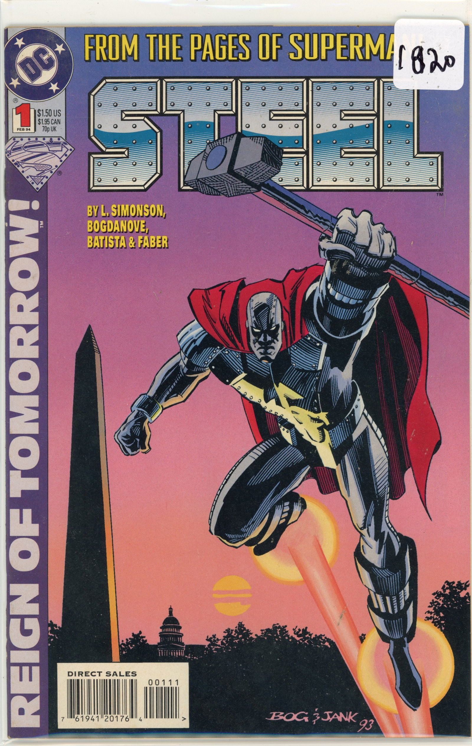 1994 DC Steel Issue `1 (1 of 1)