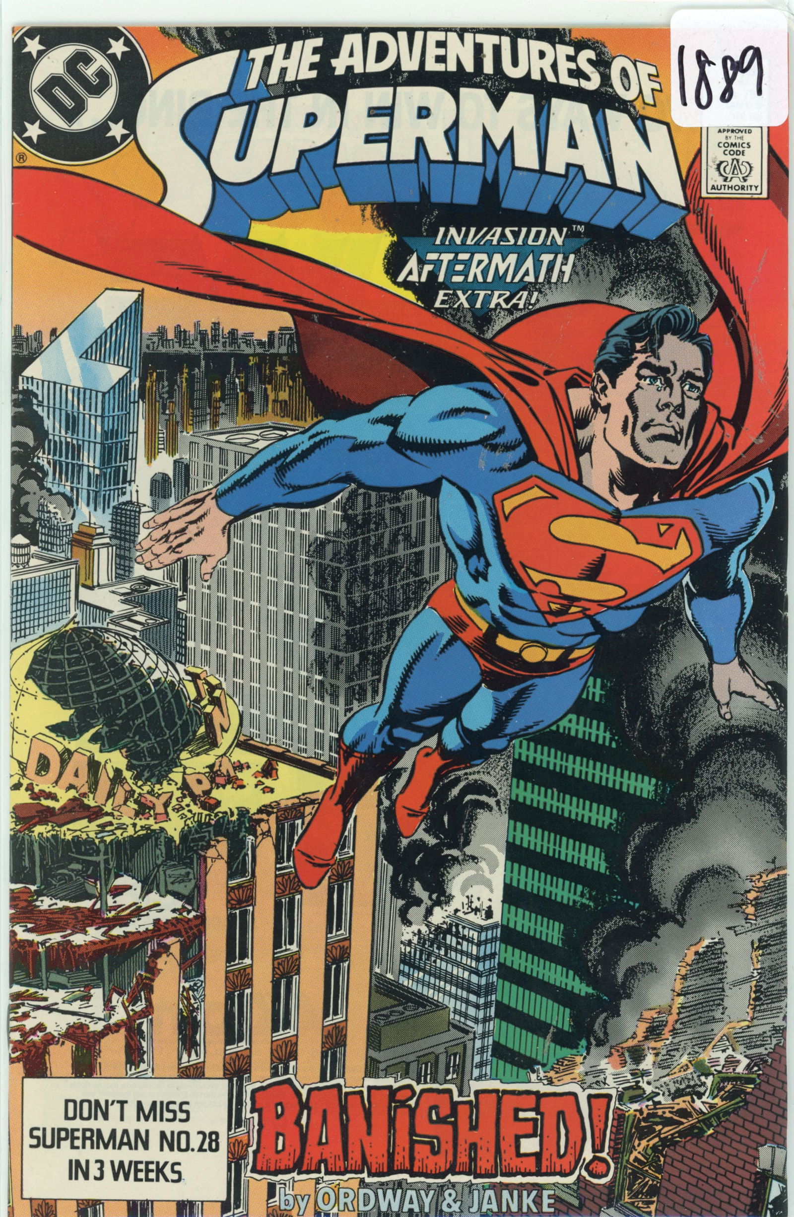 1989 DC Superman Issue 450 (1 of 1)