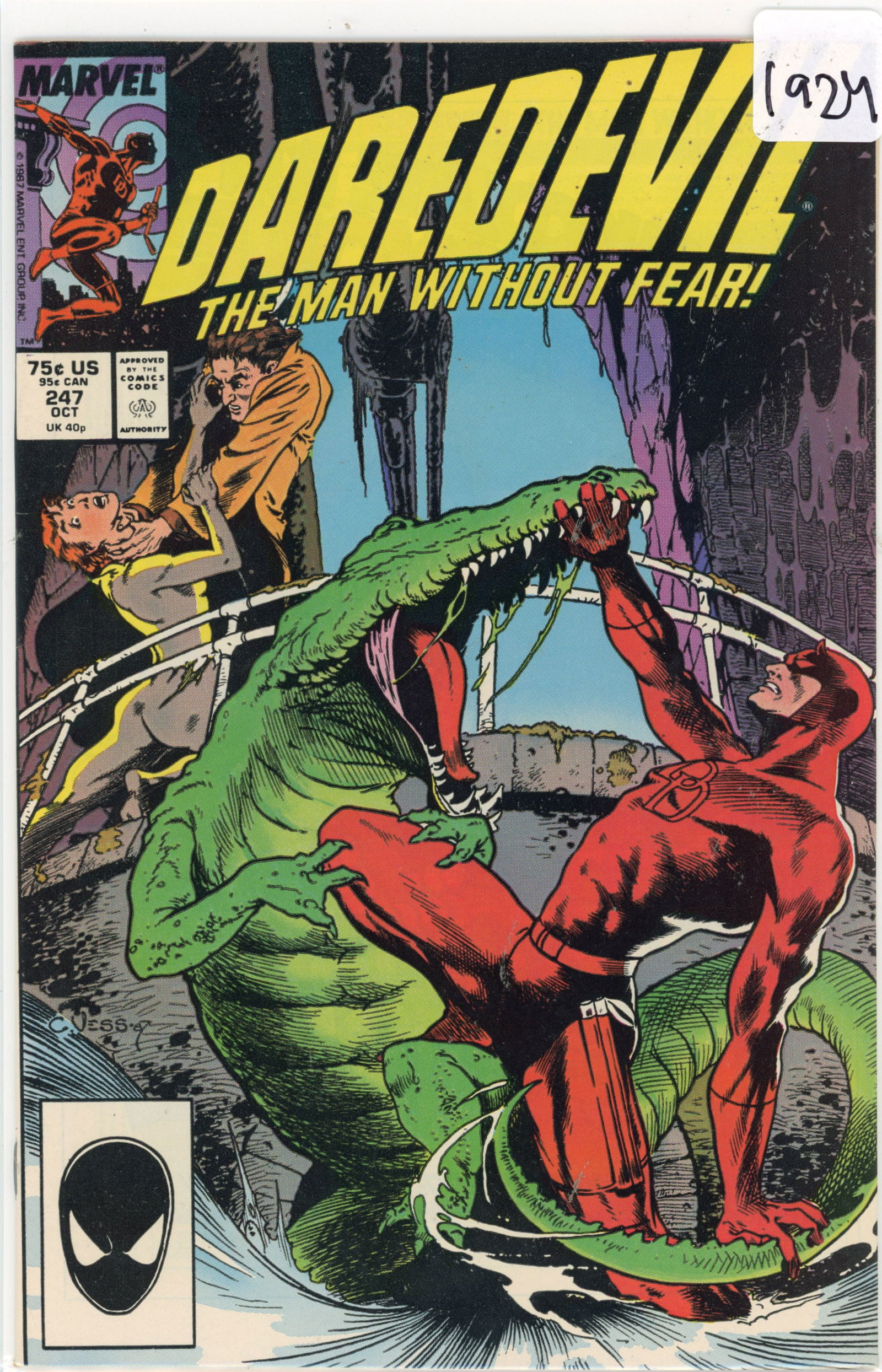 1987 Marvel Daredevil Issue 247 (1 of 1)