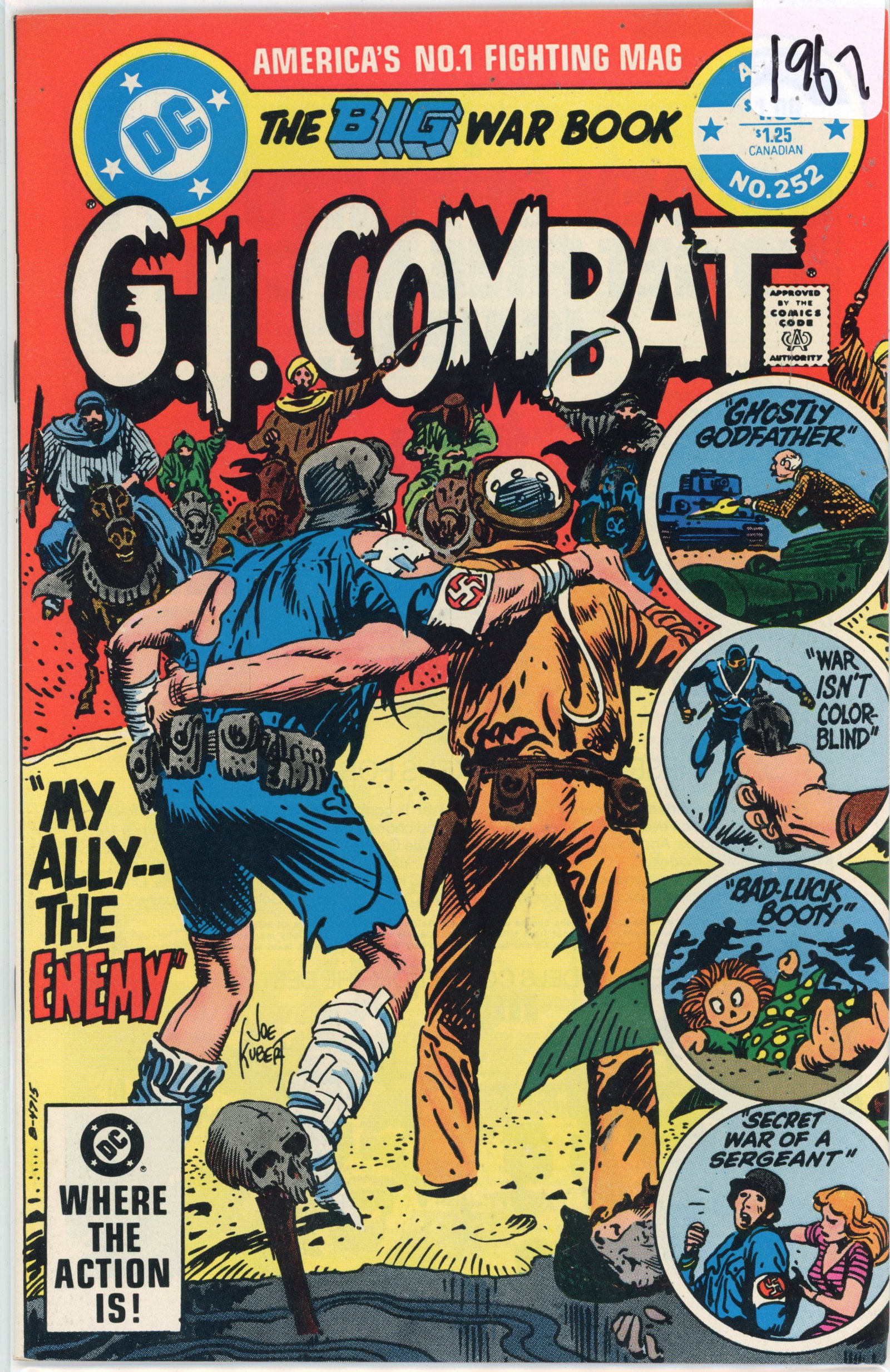 1983 DC GI Combat Issue 252 (1 of 1)