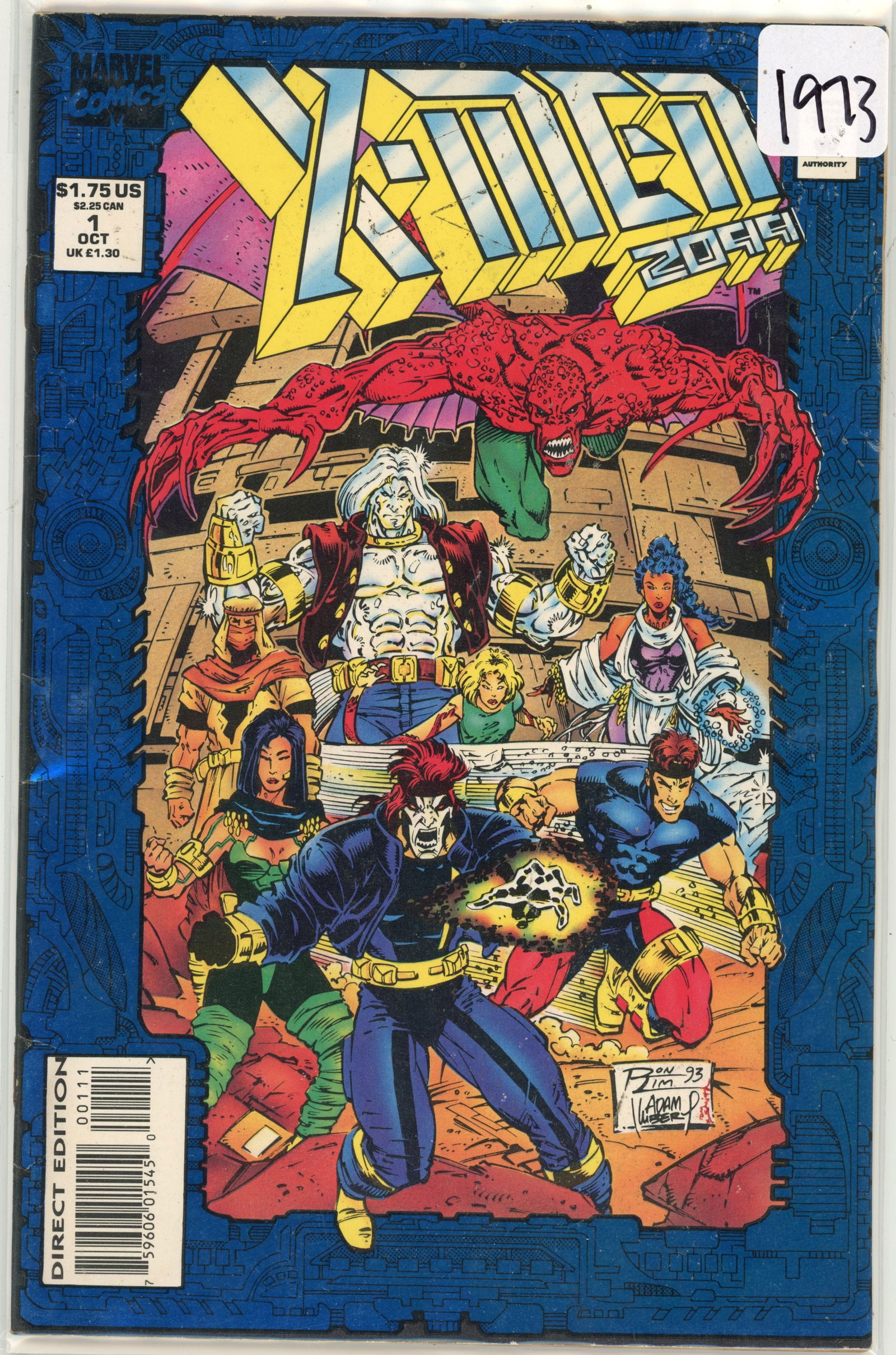 1993 Marvel X-Men Issue 1 (1 of 1)