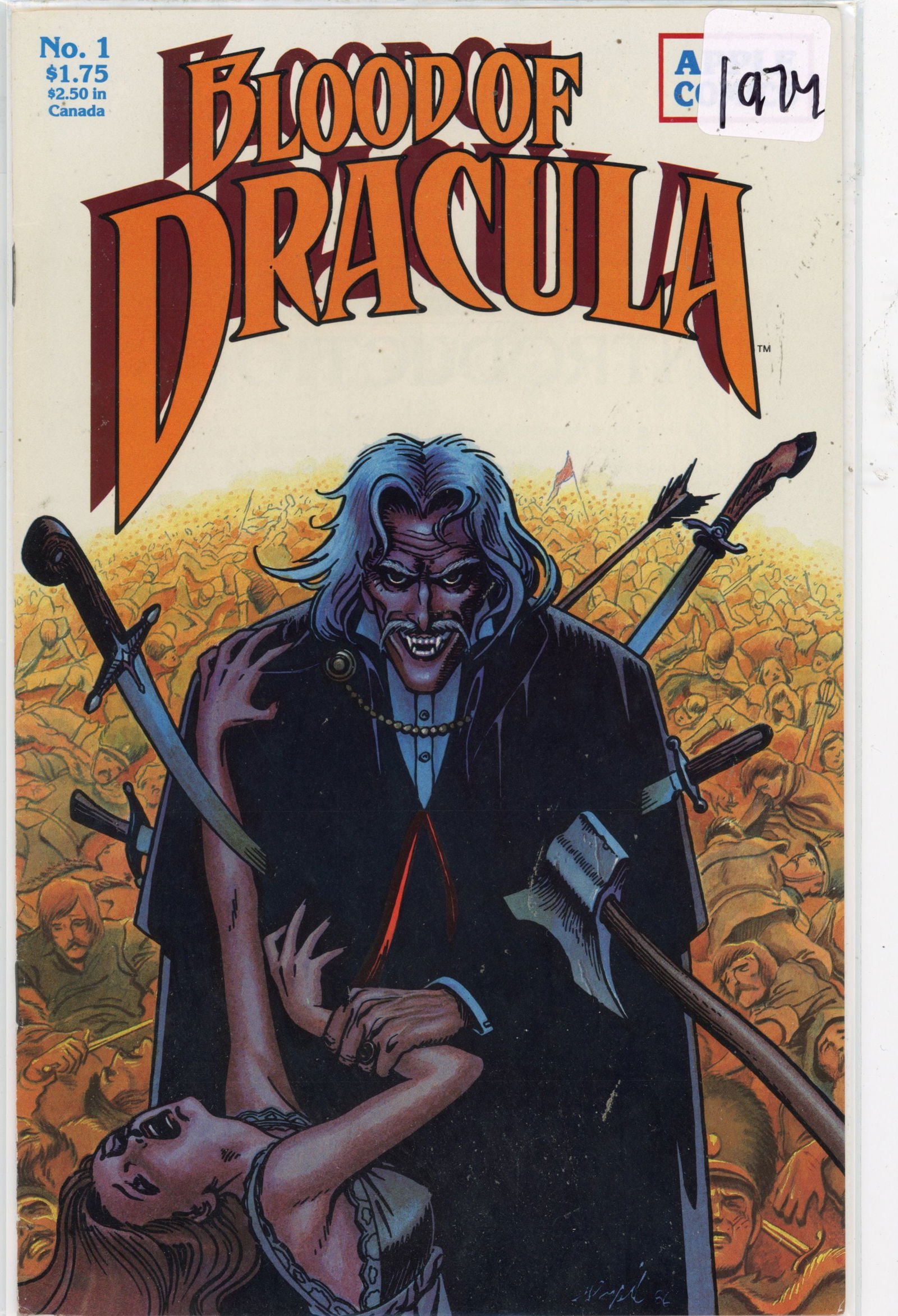 1987 DC Blood of Dracula Issue 1 (1 of 1)
