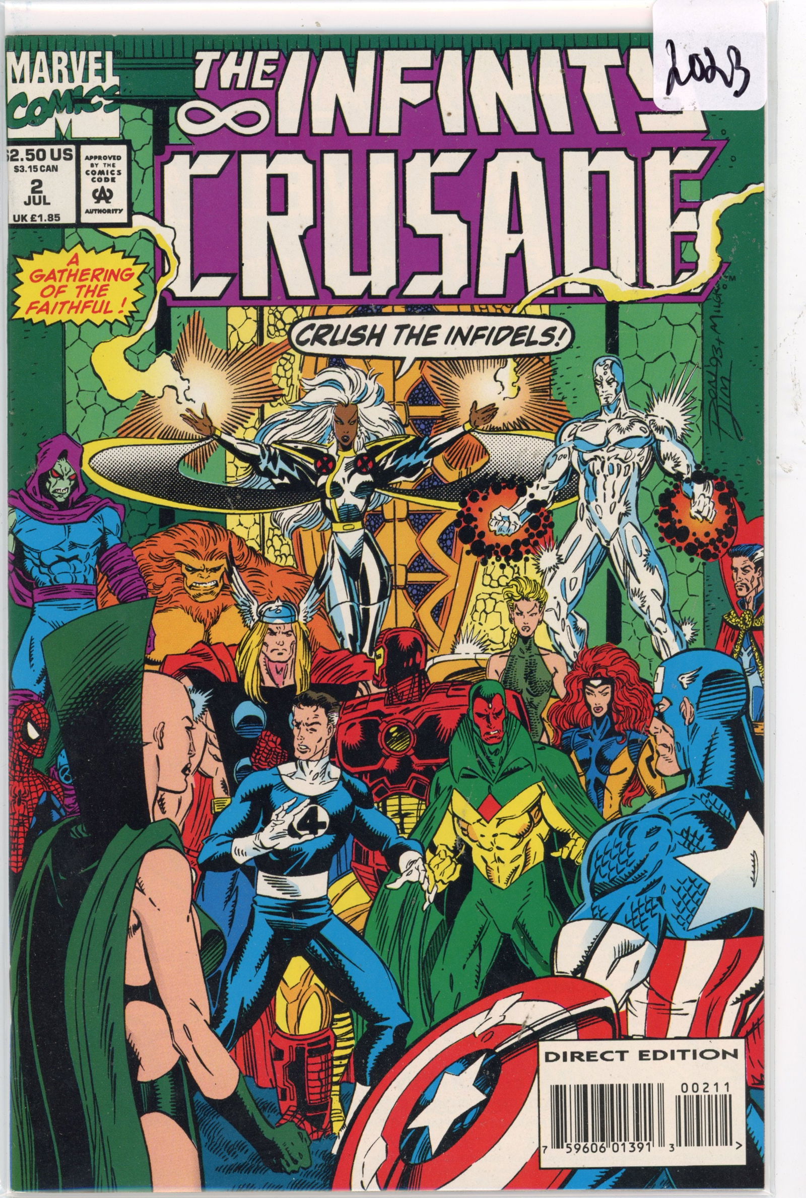 1993 Marvel The Infinits Crusane Issue 2 (1 of 1)