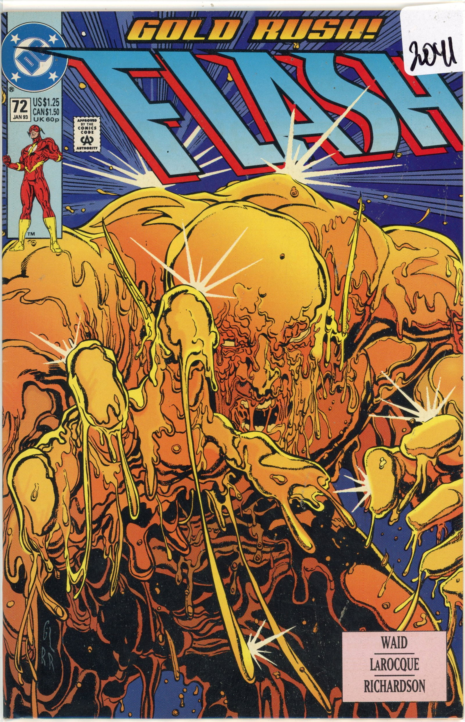 1993 DC Flash Issue 72 (1 of 1)