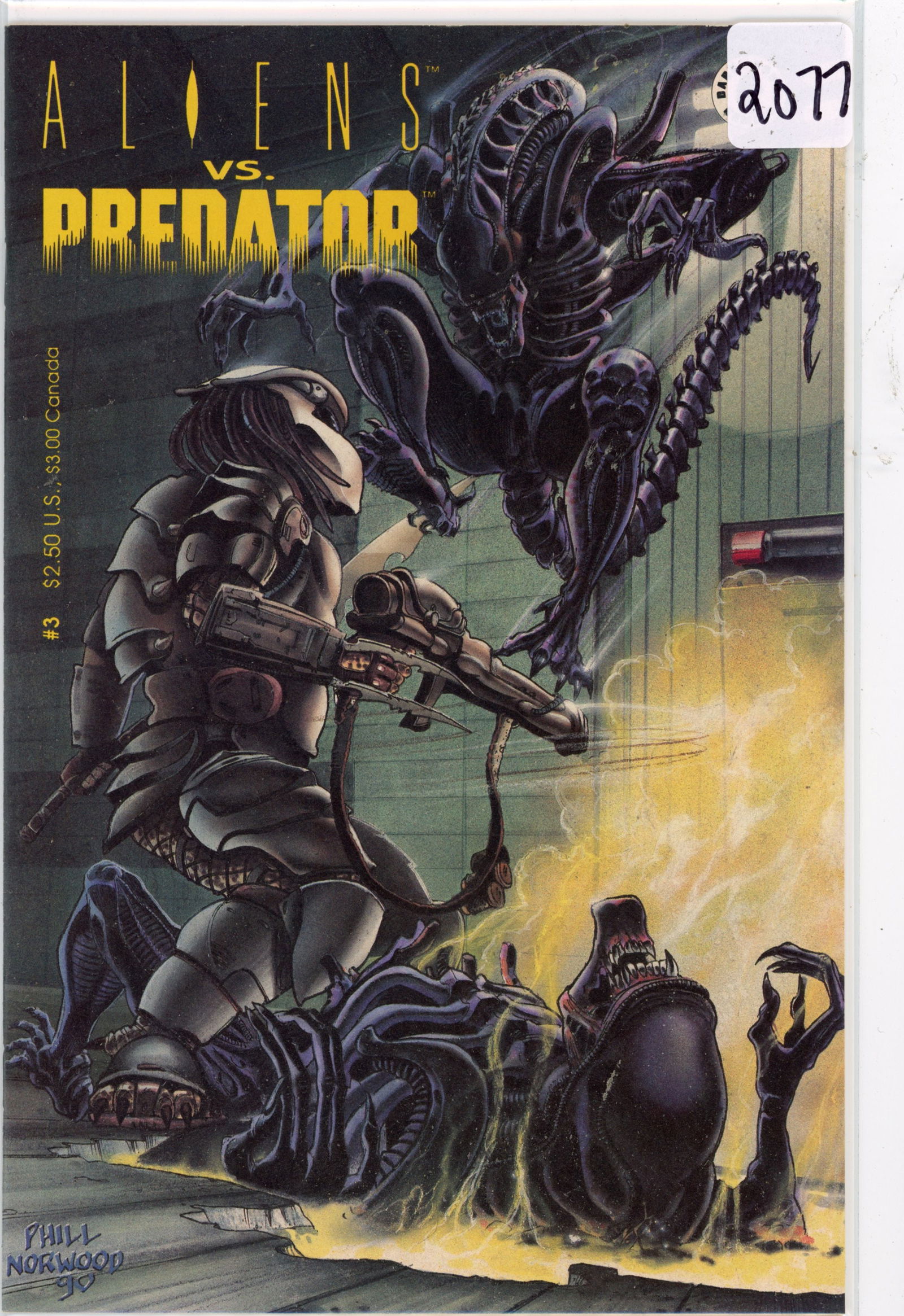 1990 Dark HOrse Alien Issue 3 (1 of 1)