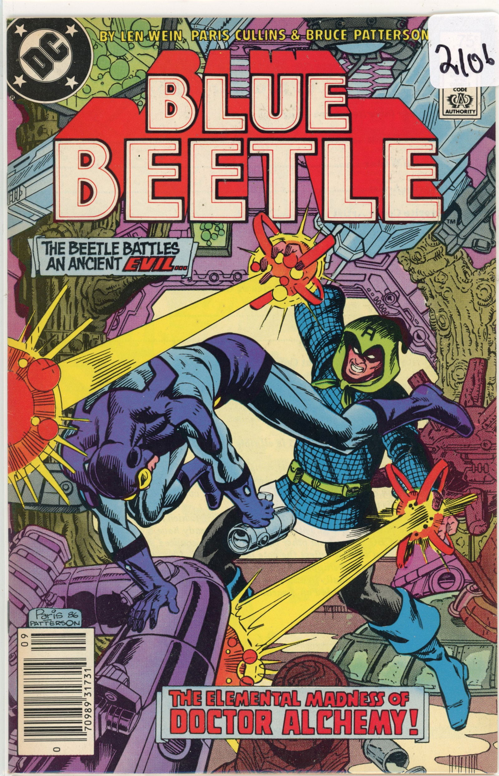 1986 DC BlueBeetle Issue 4 (1 of 1)