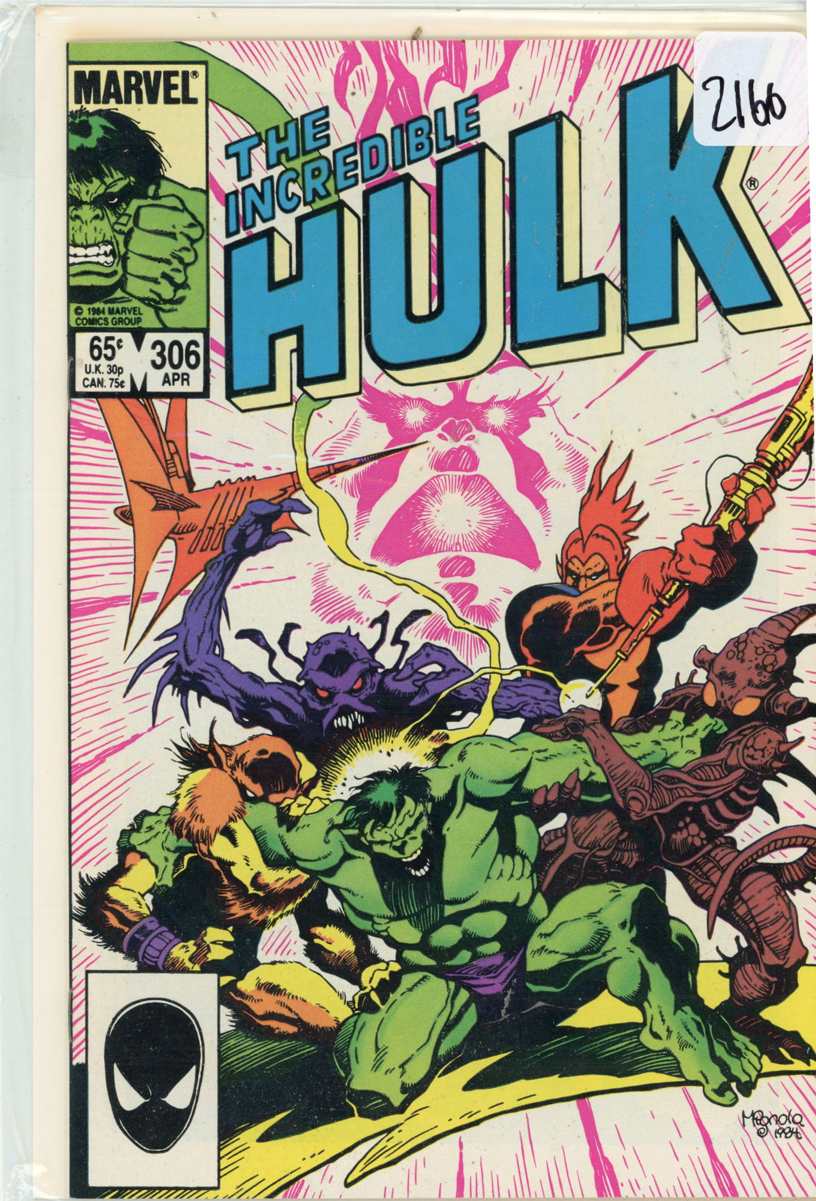 1984 Marvel Issue 306 (1 of 1)