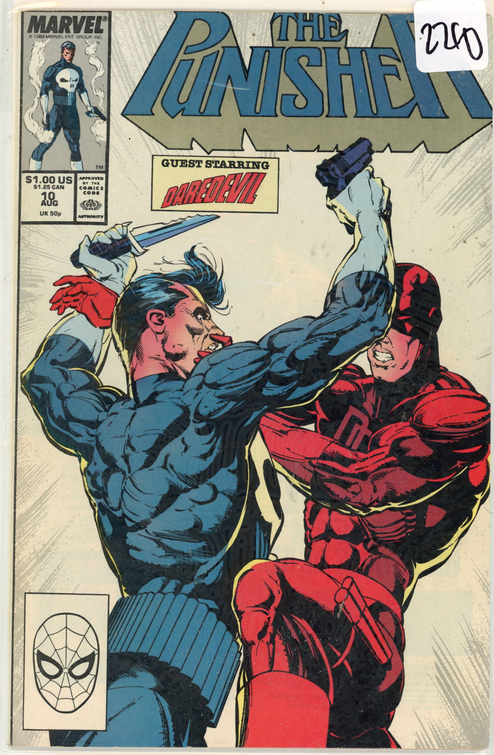1988 Marvel The Punisher Issue 10 (1 of 1)