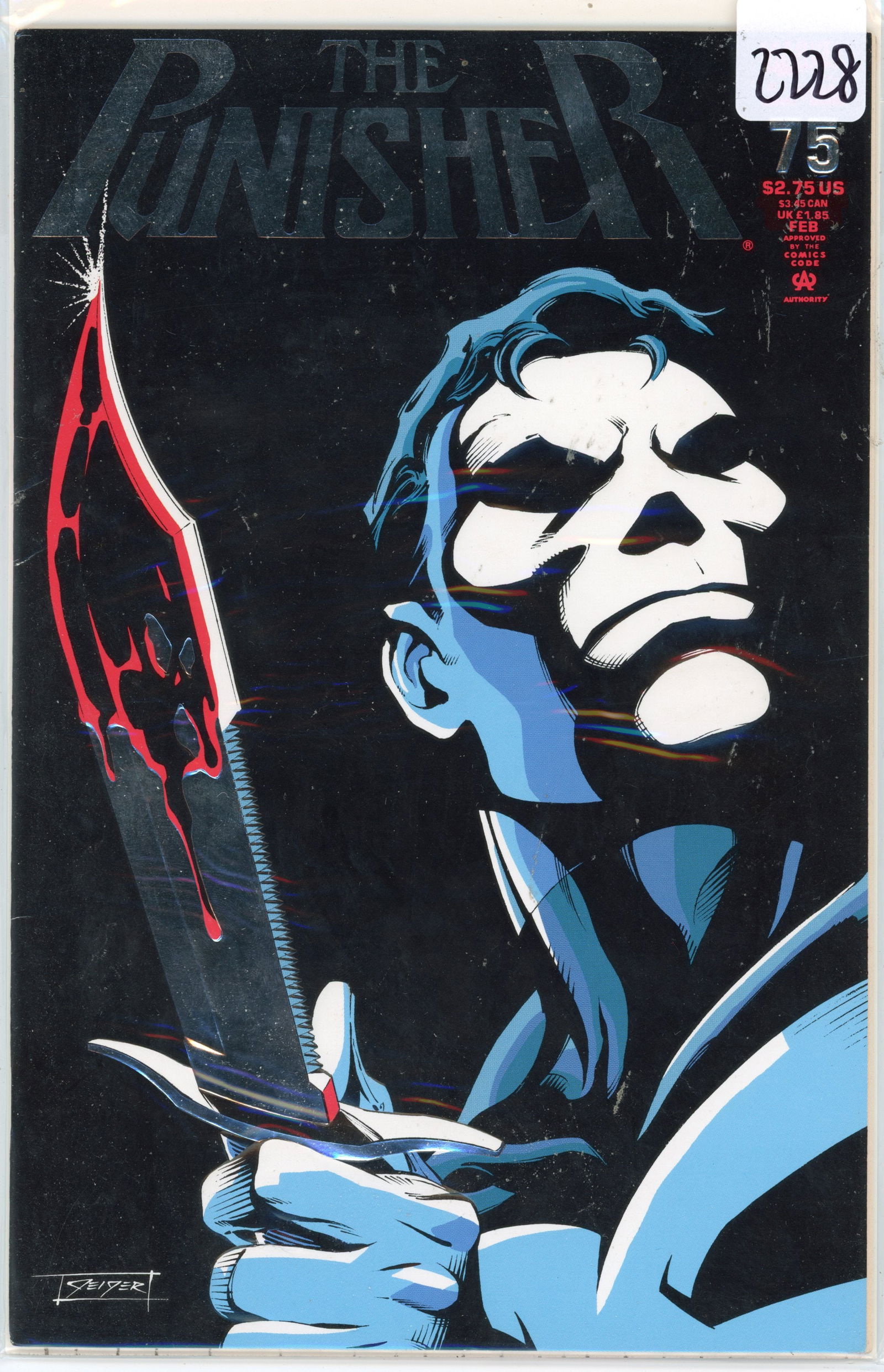 1992 Marvel The Punisher Issue 75 (1 of 1)