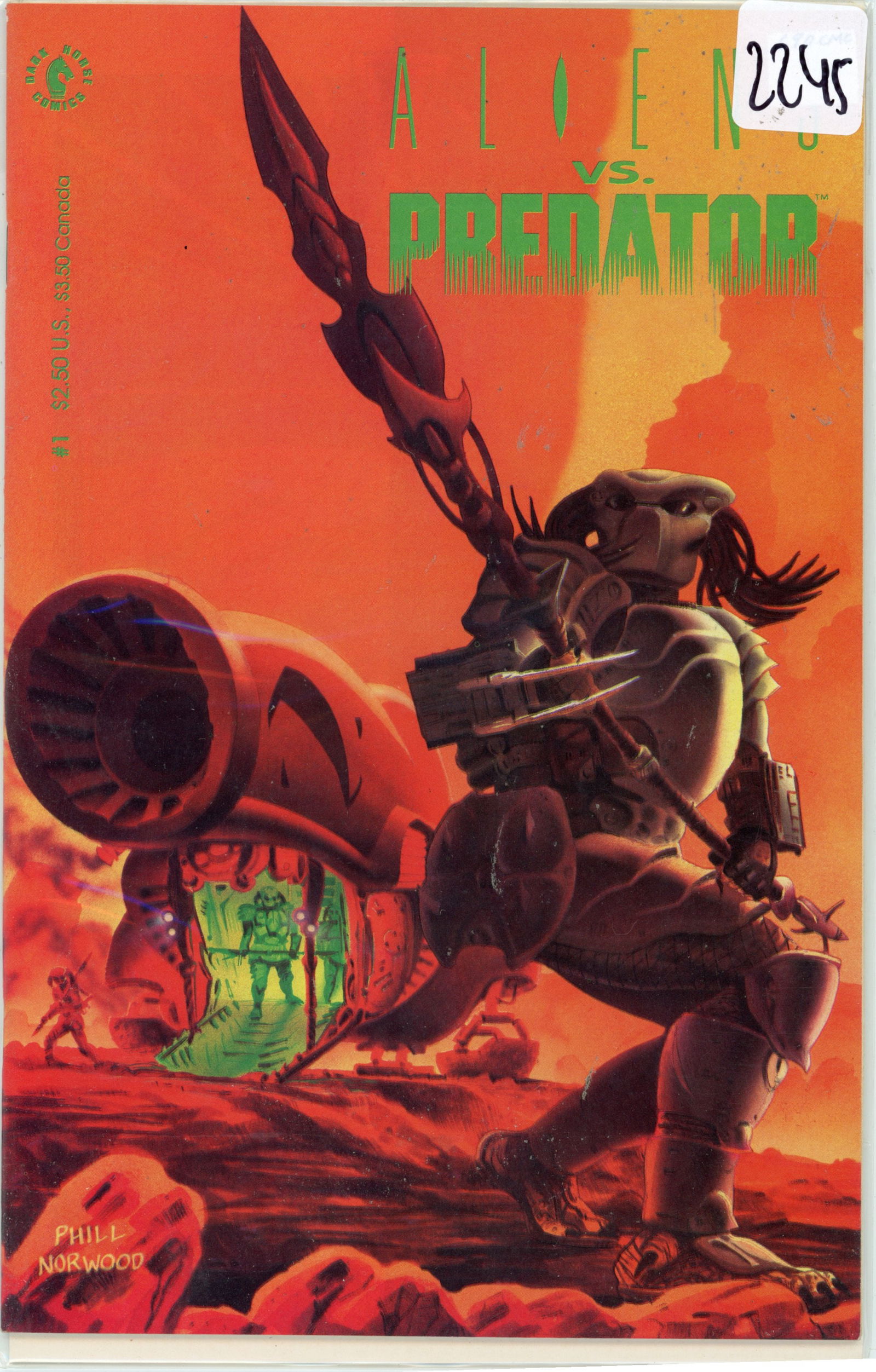 1990 DarkHorse Alien Issue 1 (1 of 1)