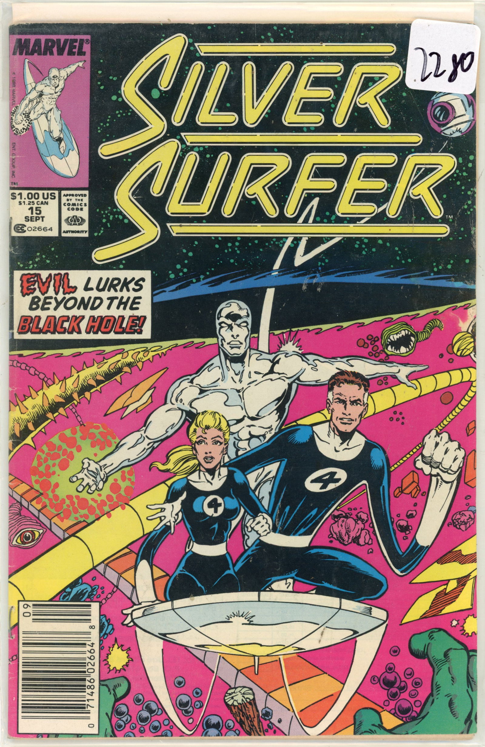 1988 Marvel Silver Surfer Issue 15 (1 of 1)