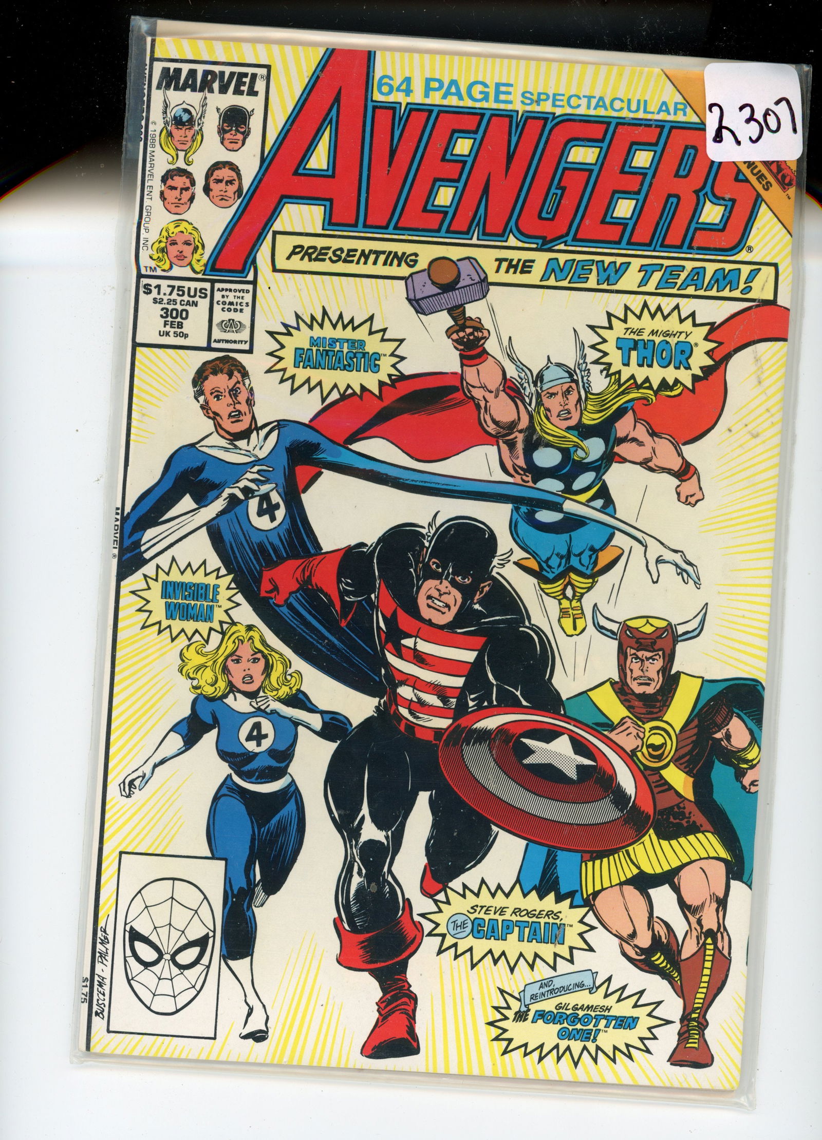 1988 Marvel Avengers Issue 300 (1 of 1)