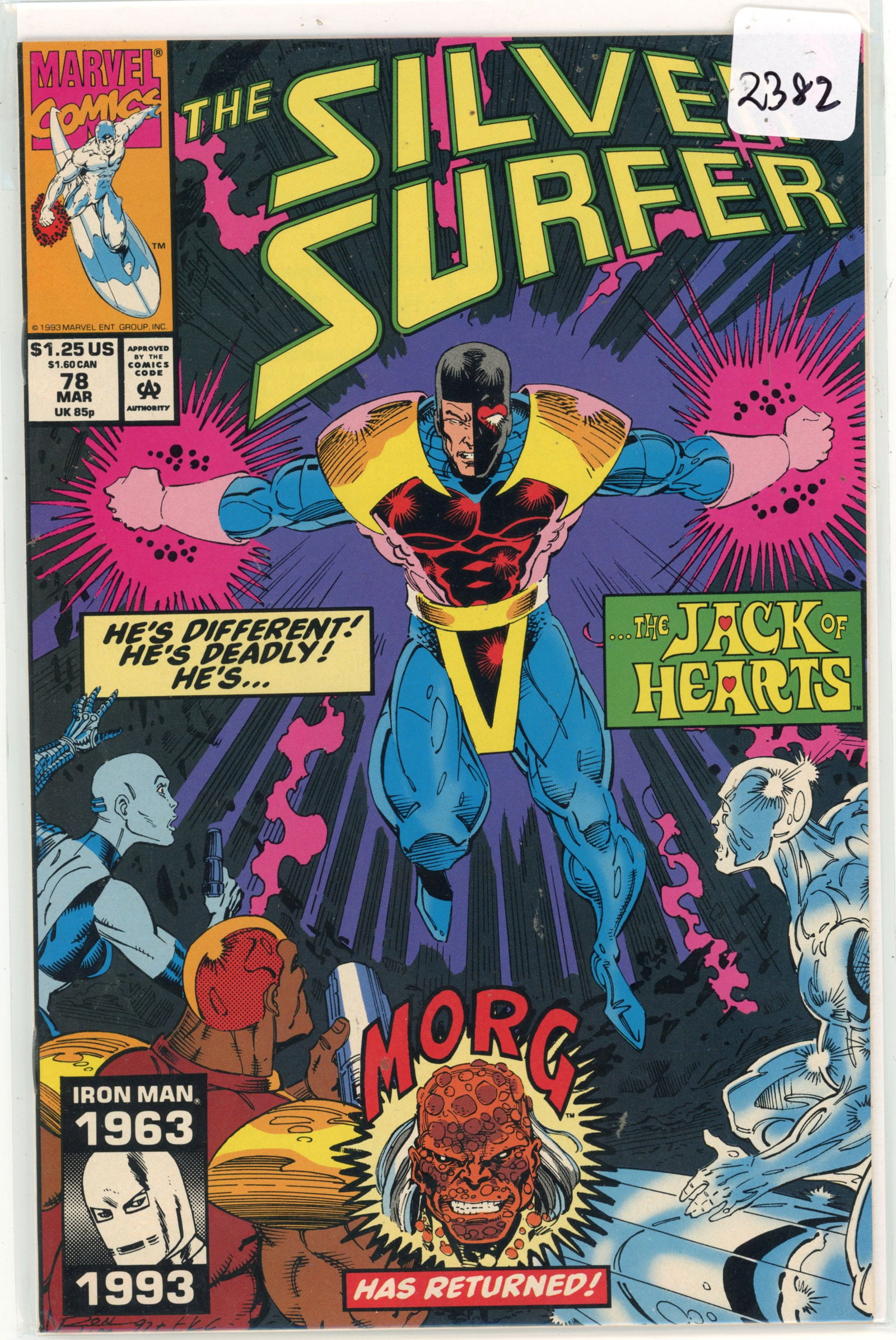 1993 Marvel Silver Surfer Issue 78 (1 of 1)