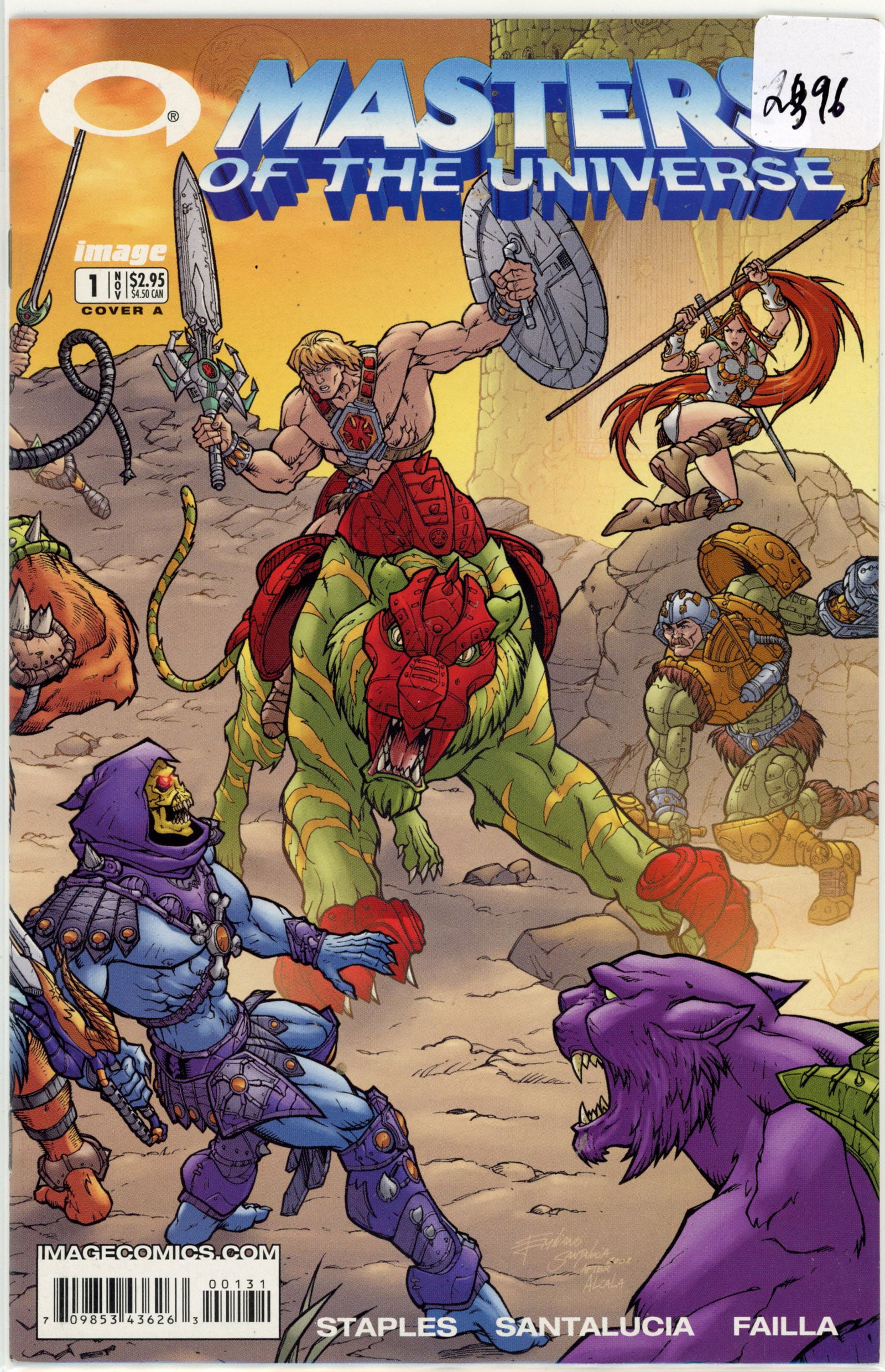 2002 Image Masters Of Universe Issue 1 (1 of 1)