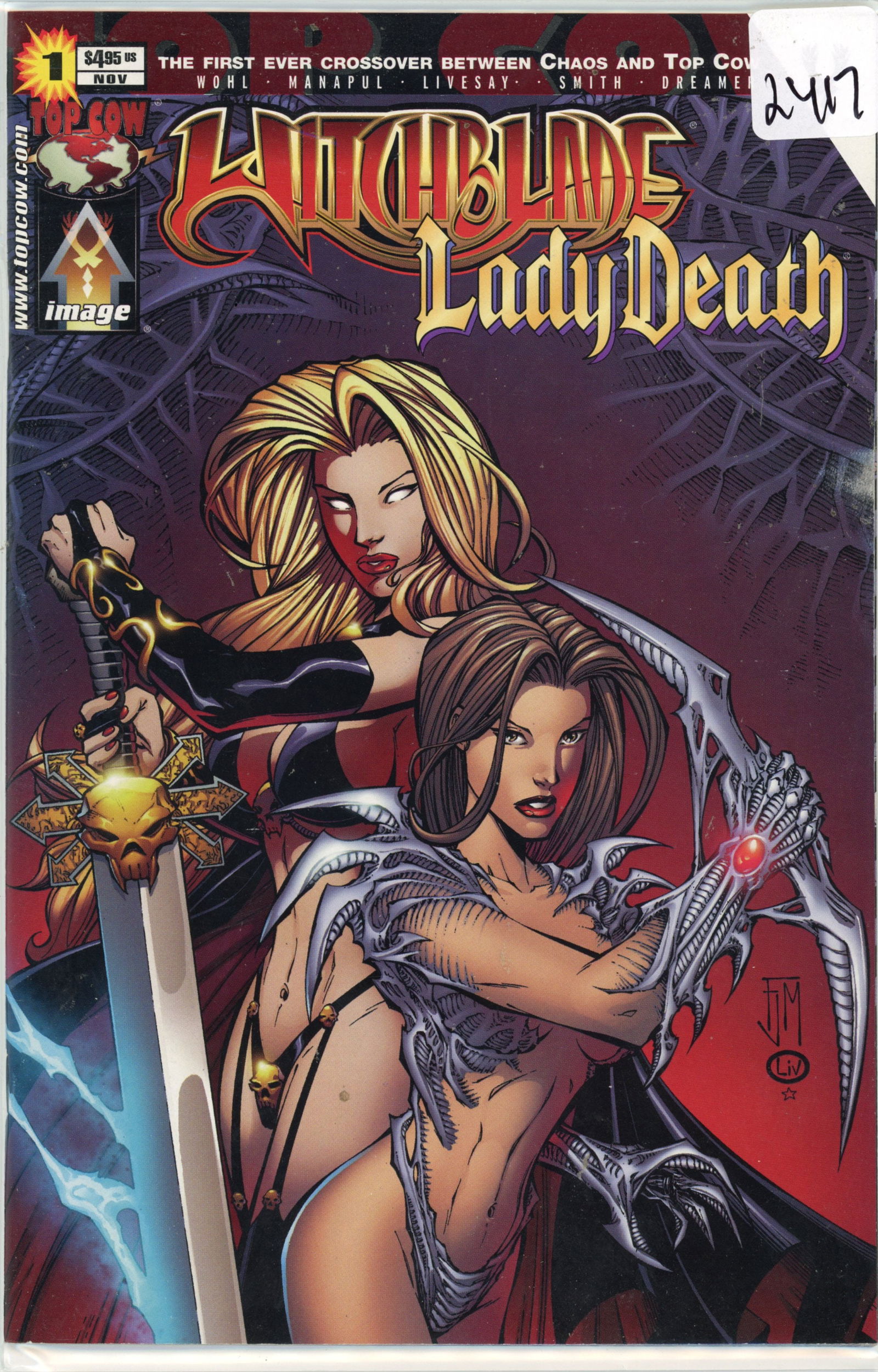 2001 Image Lightblade Ladydeath Issue 1 (1 of 1)