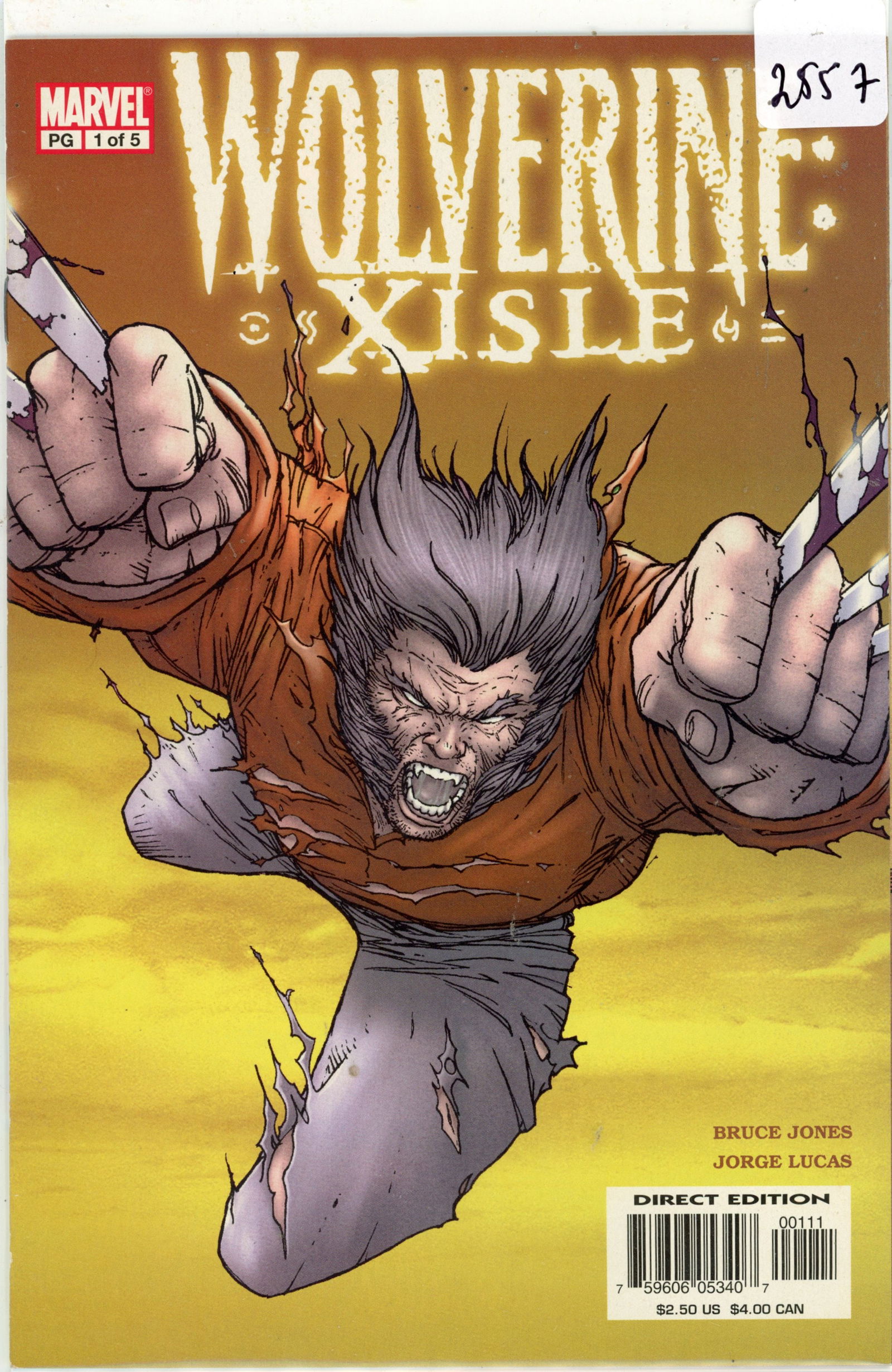 2003 Marvel Wolverine Xisle Issue 1 (1 of 1)