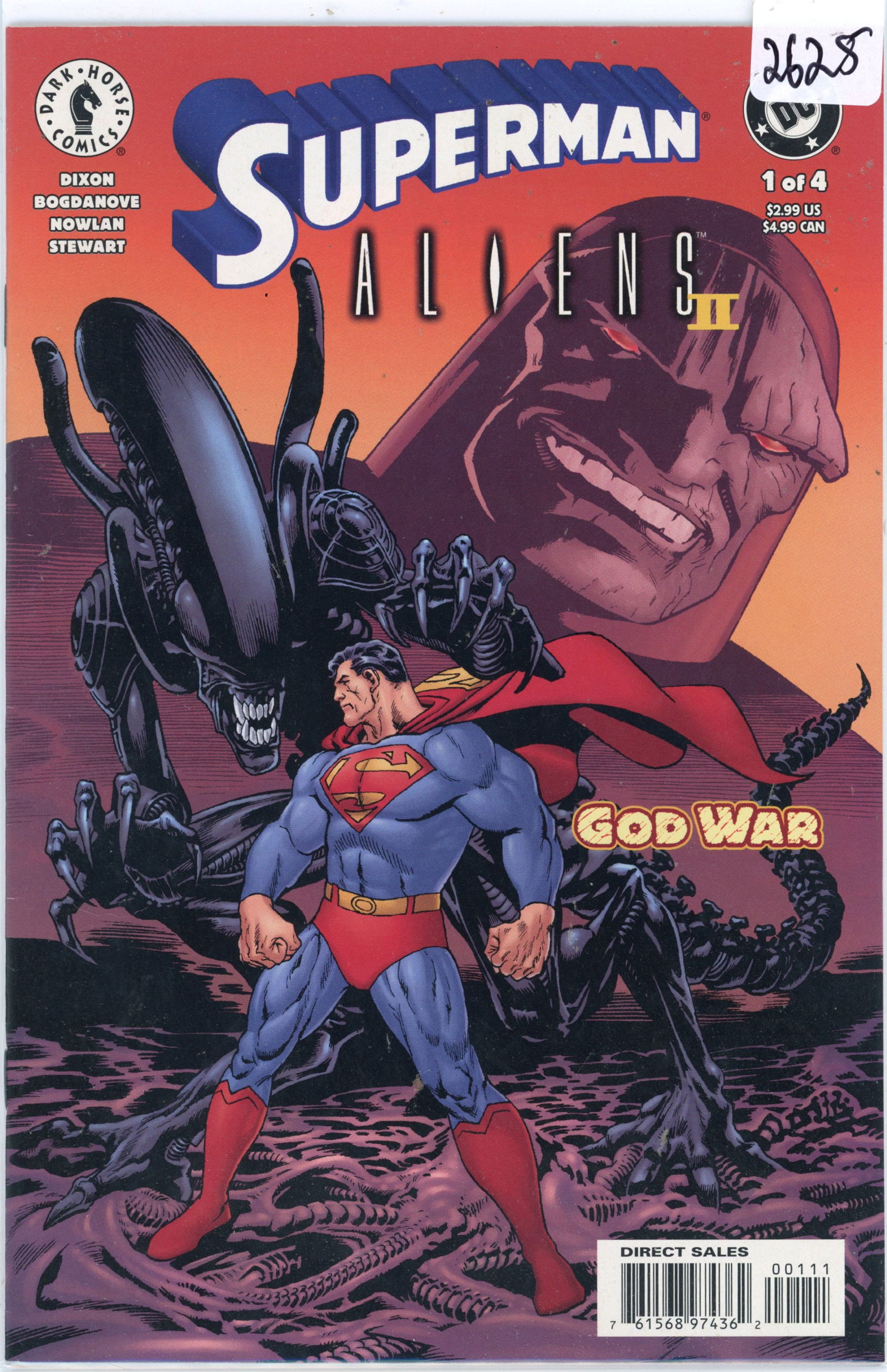 2000 Dark Horse Superman Alien Issue 1 (1 of 1)
