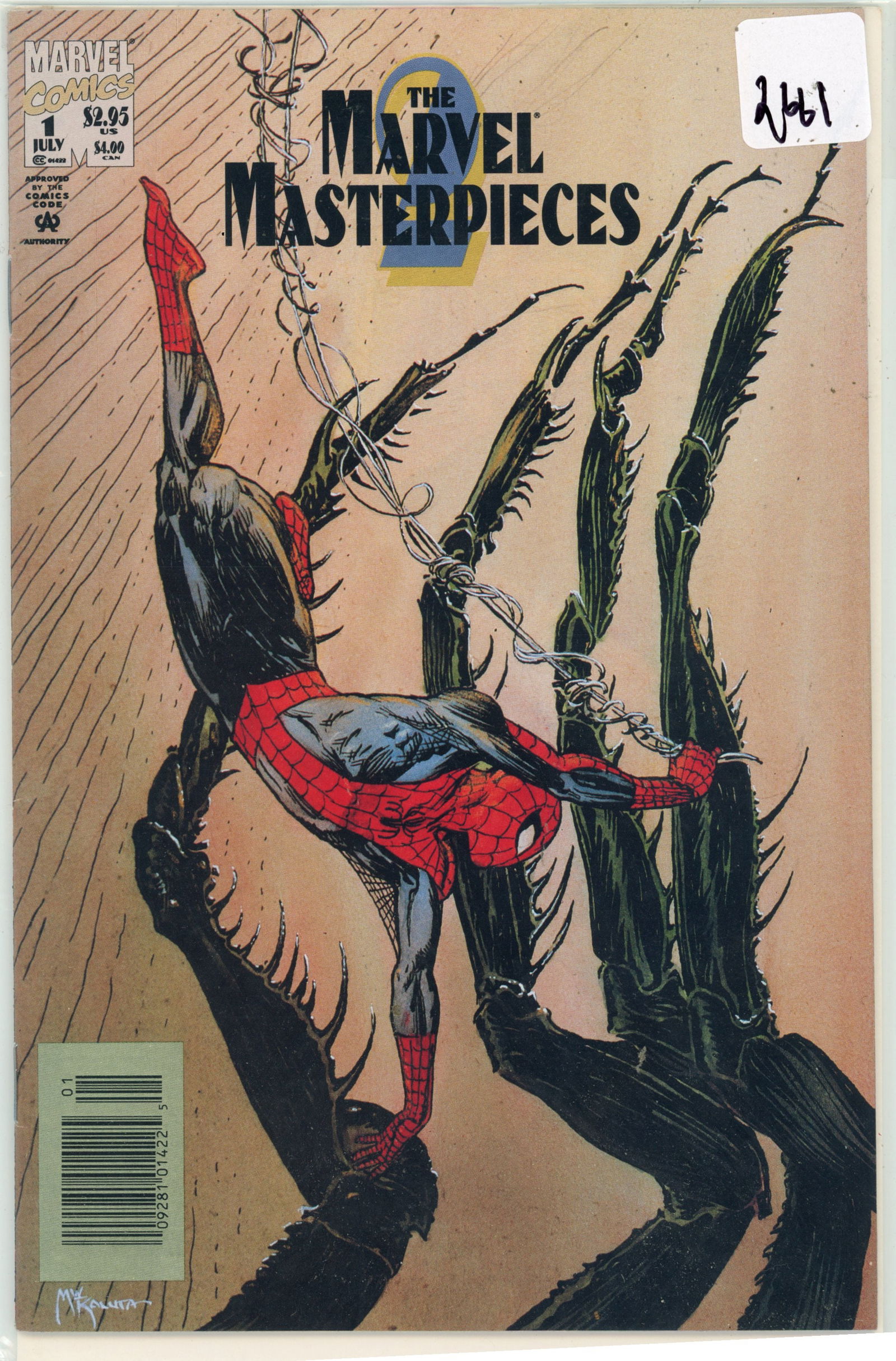 1993 Marvel Masterpiece Issue 1 (1 of 1)