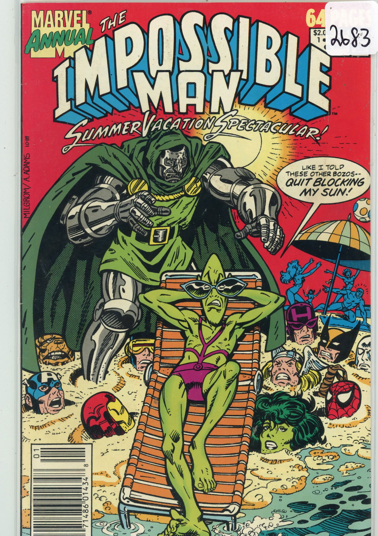 Marvel Annual The Impossible Man Summer Vacation Spctacular (1 of 1)