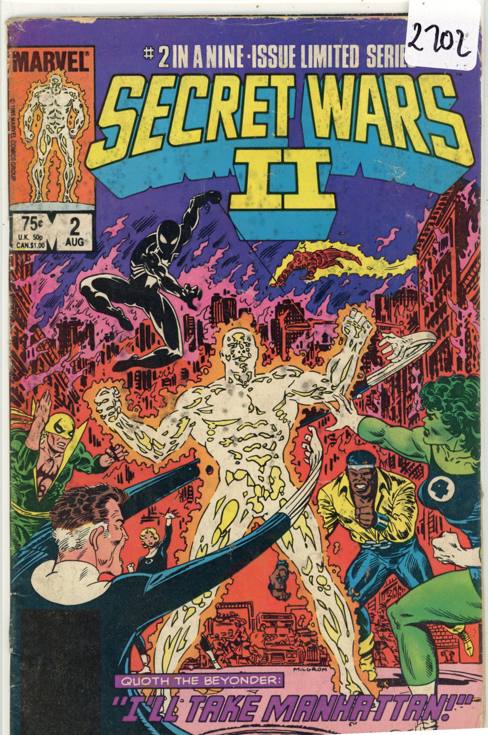 1985 Marvel Secret Wars Issue 2 (1 of 1)