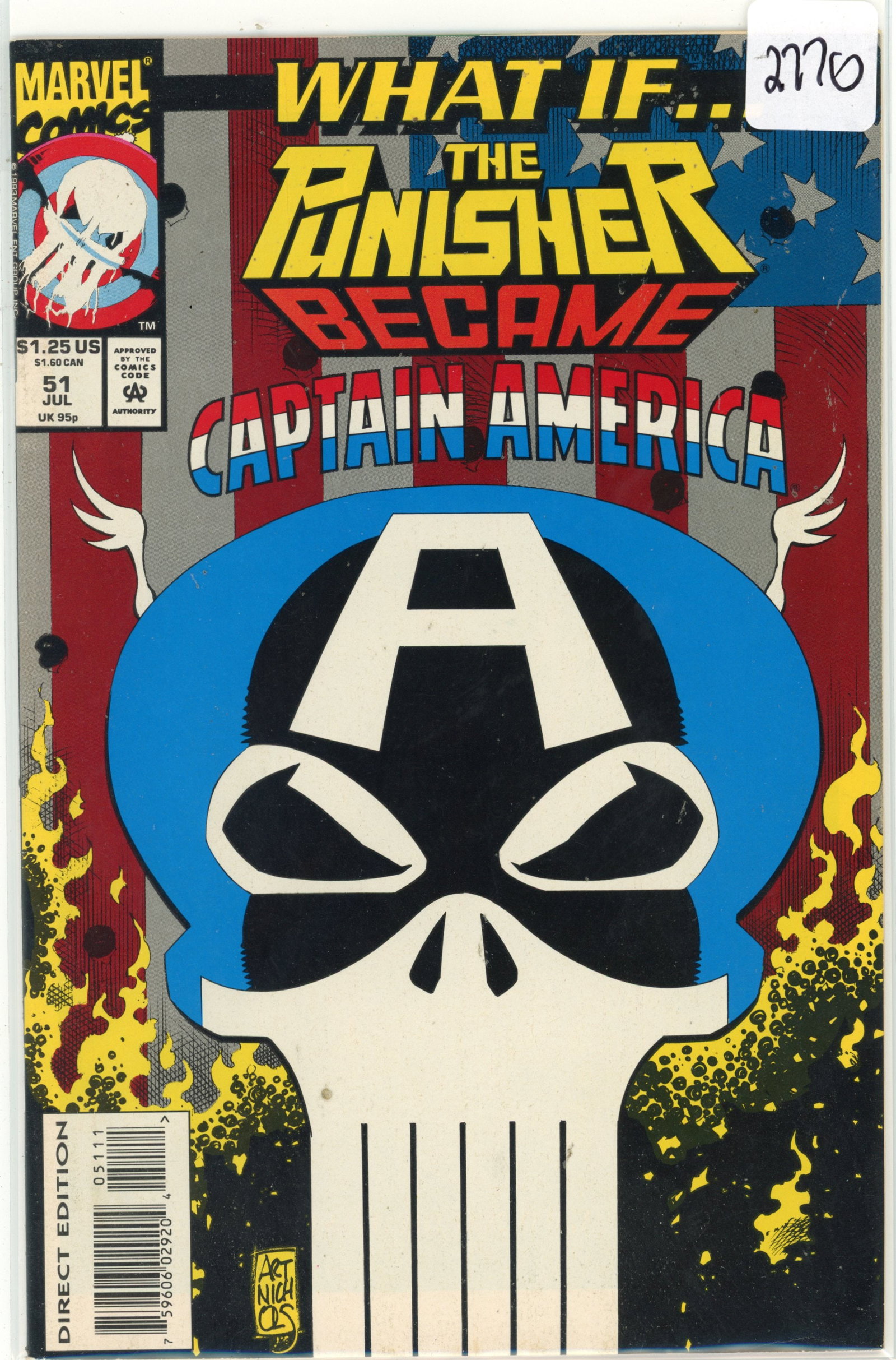 1993 Marvel The Punisher Issue 51 (1 of 1)