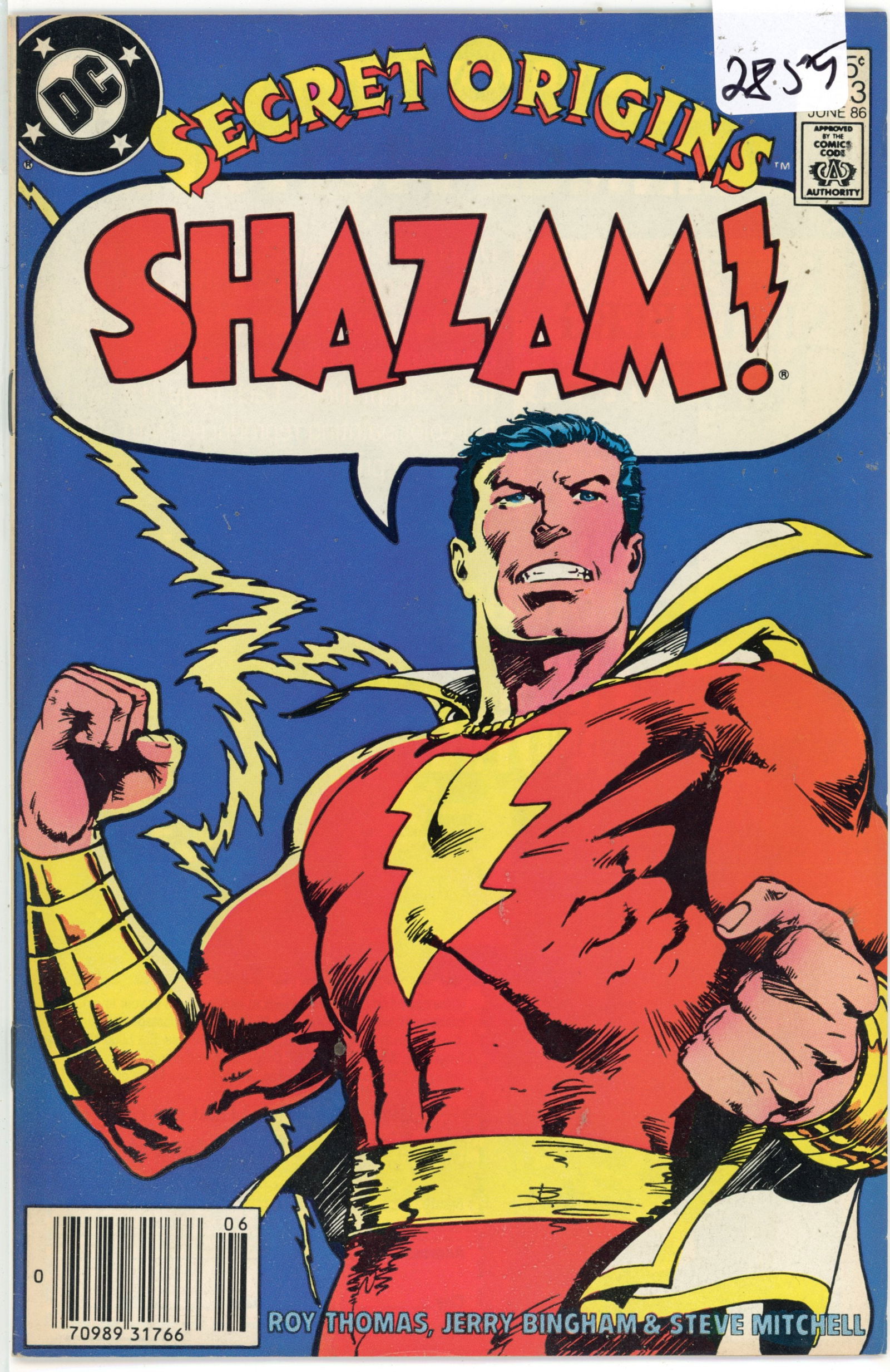 1986 DC Shazam Issue 3 (1 of 1)