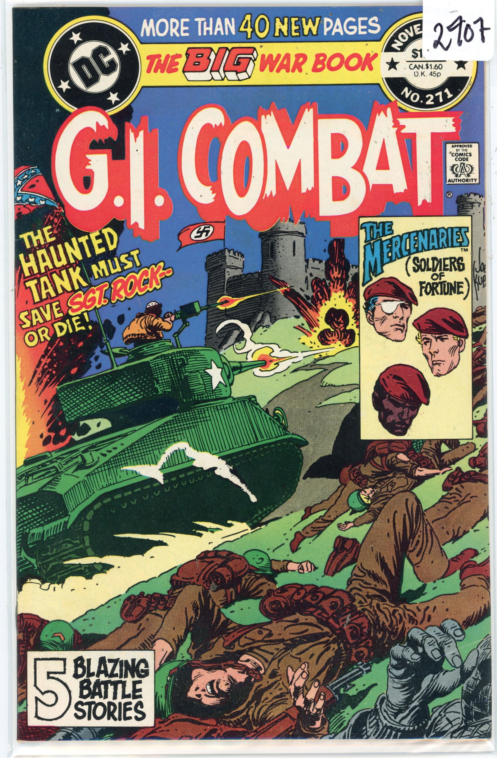 1984 DC GI Combat Issue 271 (1 of 1)