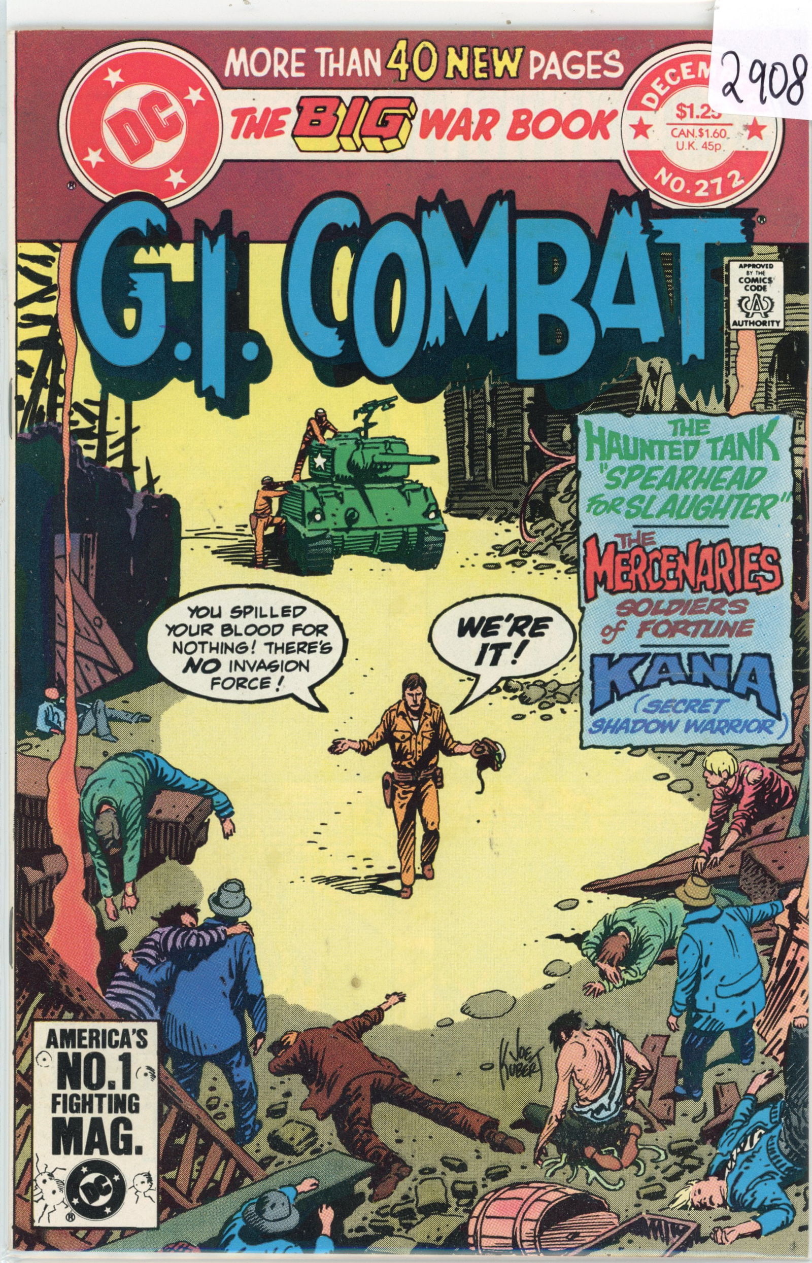 1984 DC GI Combat Issue 272 (1 of 1)