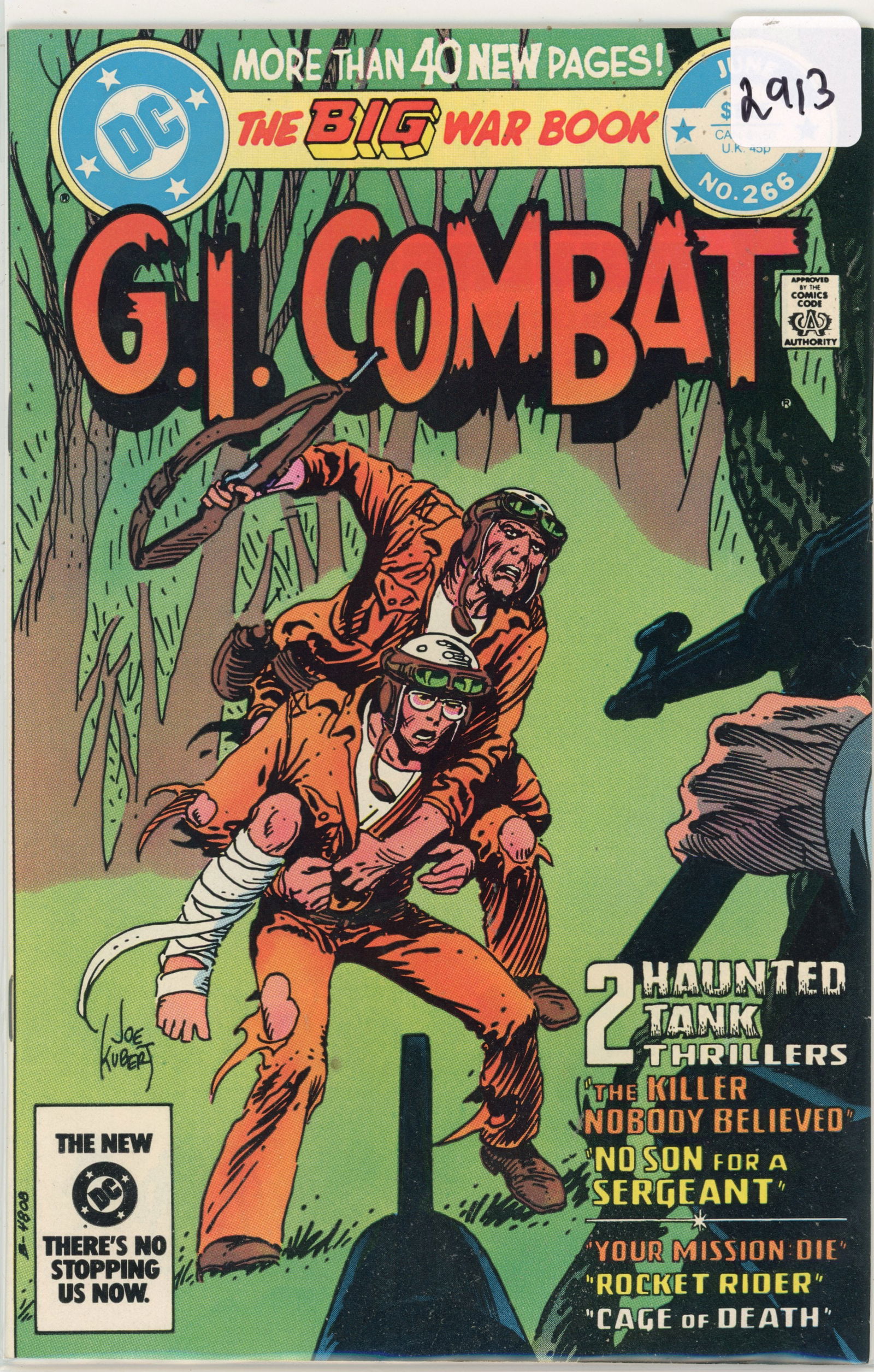 1984 DC GI Combat Issue 266 (1 of 1)
