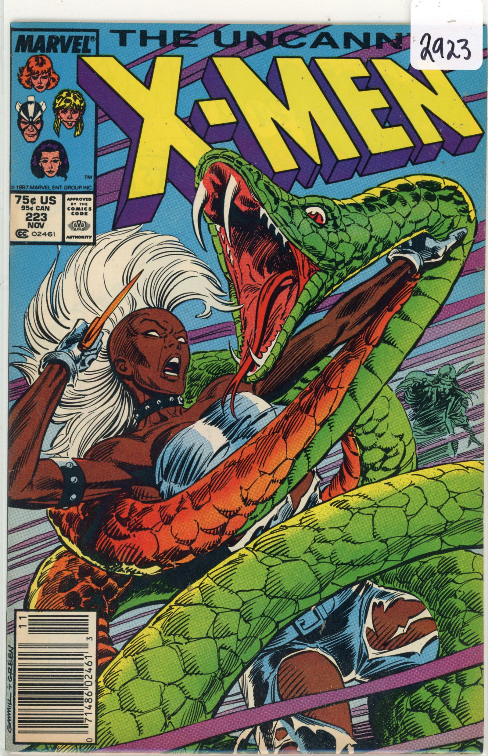 1987 Marvel X-Men Issue 223 (1 of 1)