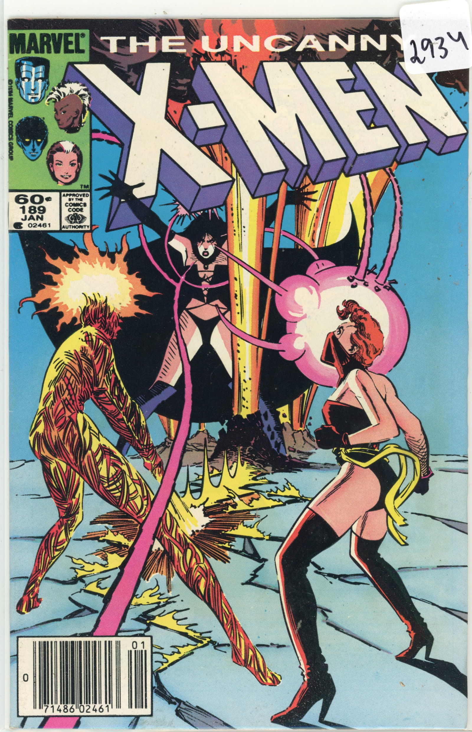 1984 Marvel X-Men Issue 189 (1 of 1)