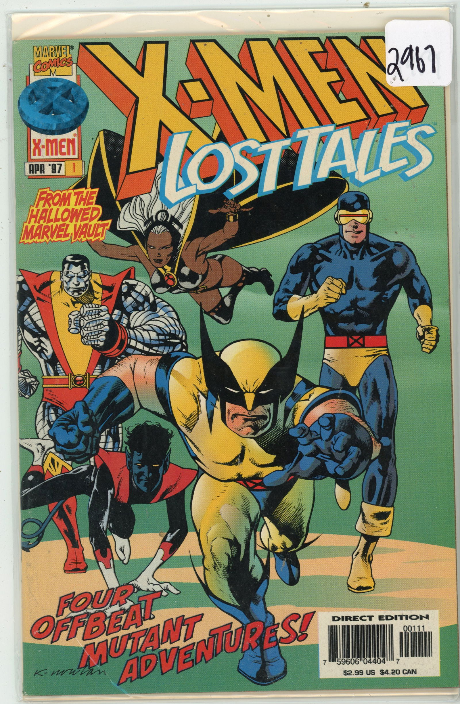 1997 Marvel X-Men Issue 1 (1 of 1)