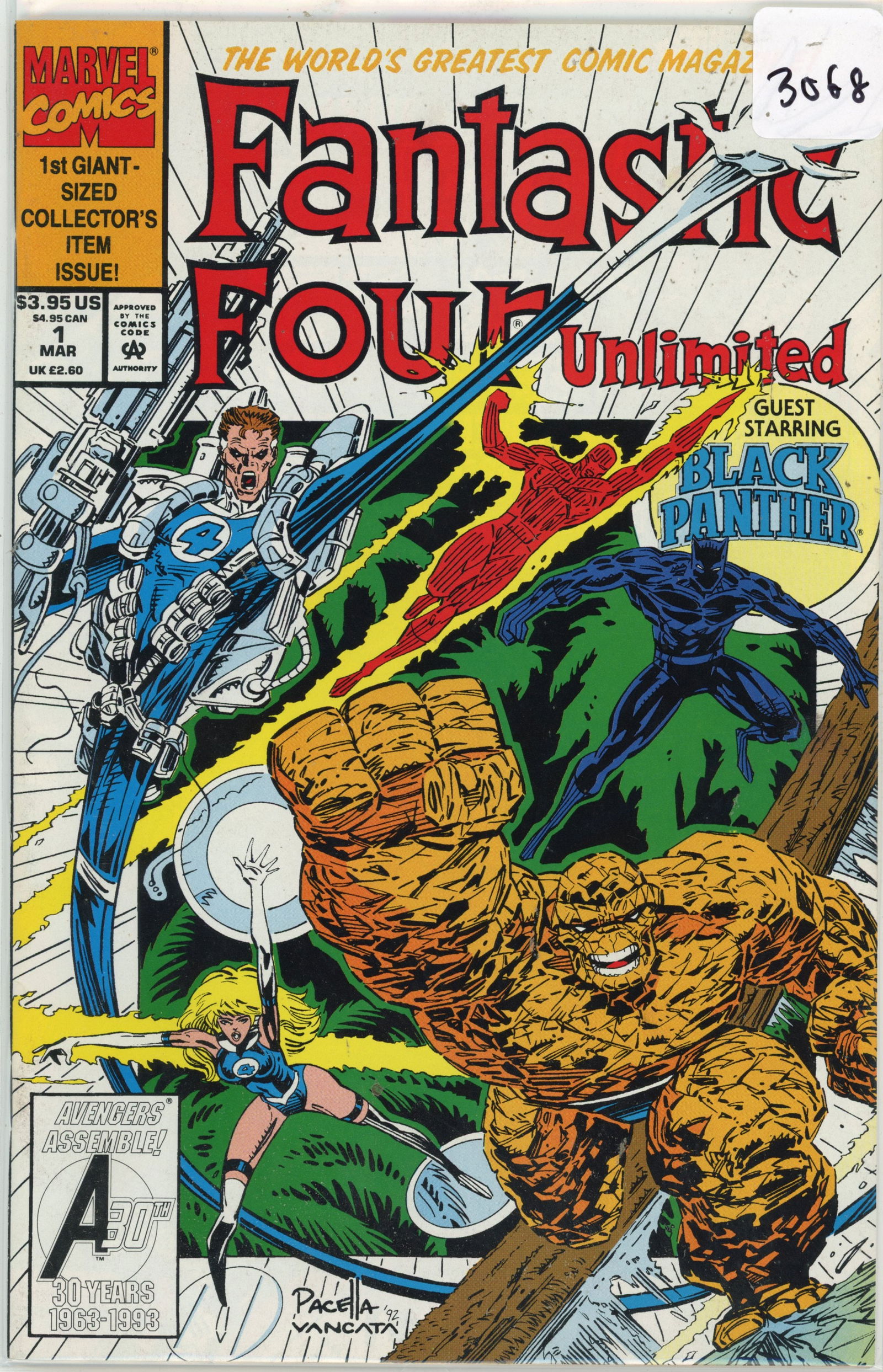 1992 Marvel Fantastic Four Issue 1 (1 of 1)